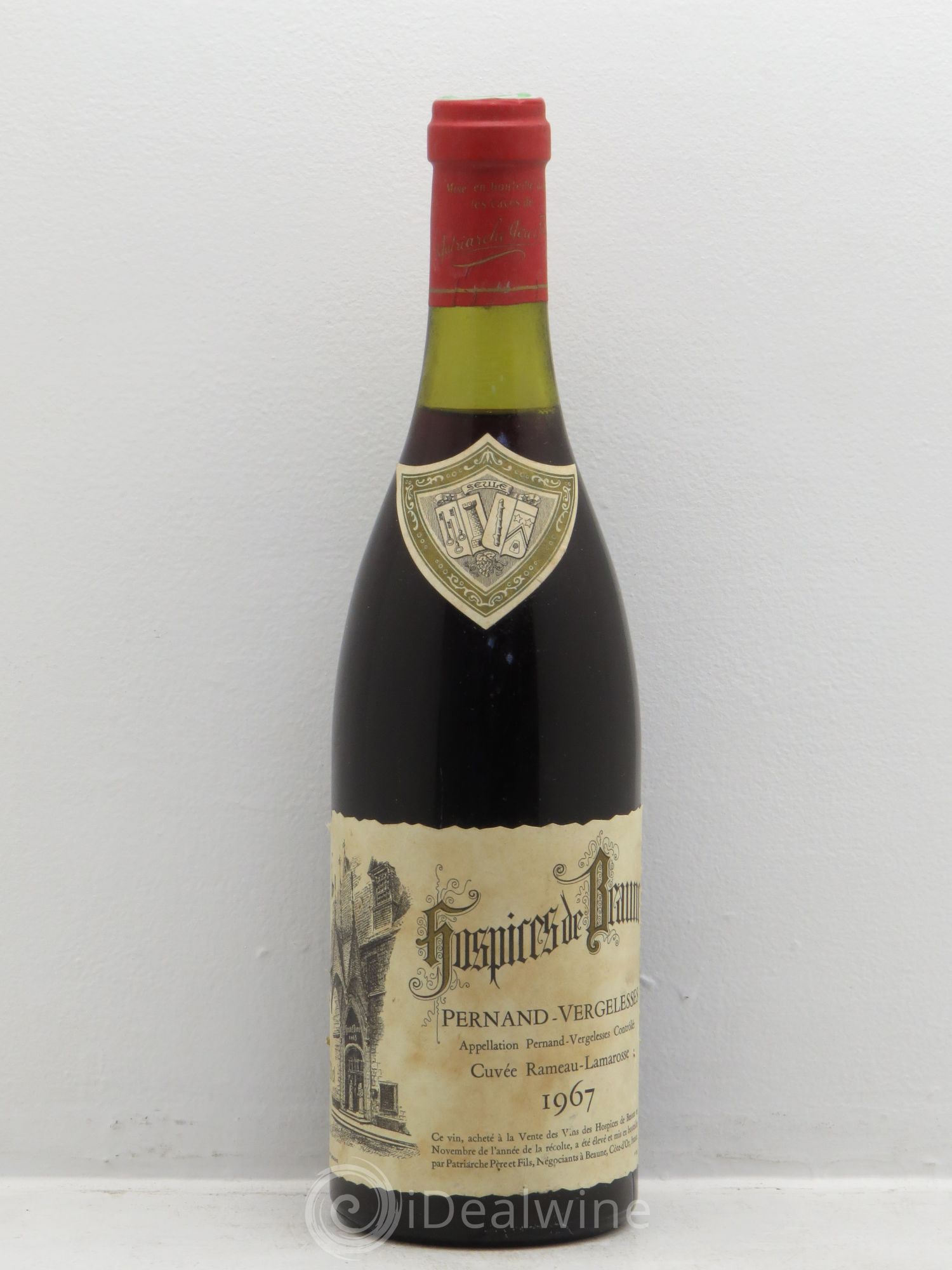 Pernand-Vergelesses Cuvée Rameau Lamarosse Patriarche père et fils 1967 - Posten von 1 Flasche - 0