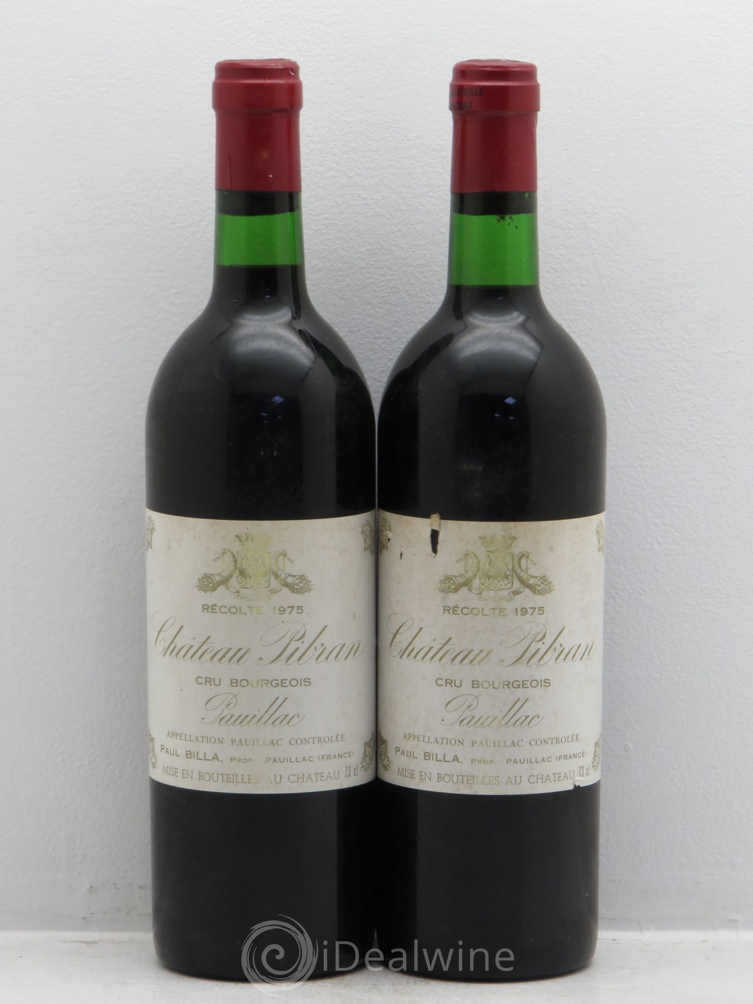 Château Pibran 1975 - Posten von 2 Flaschen - 0