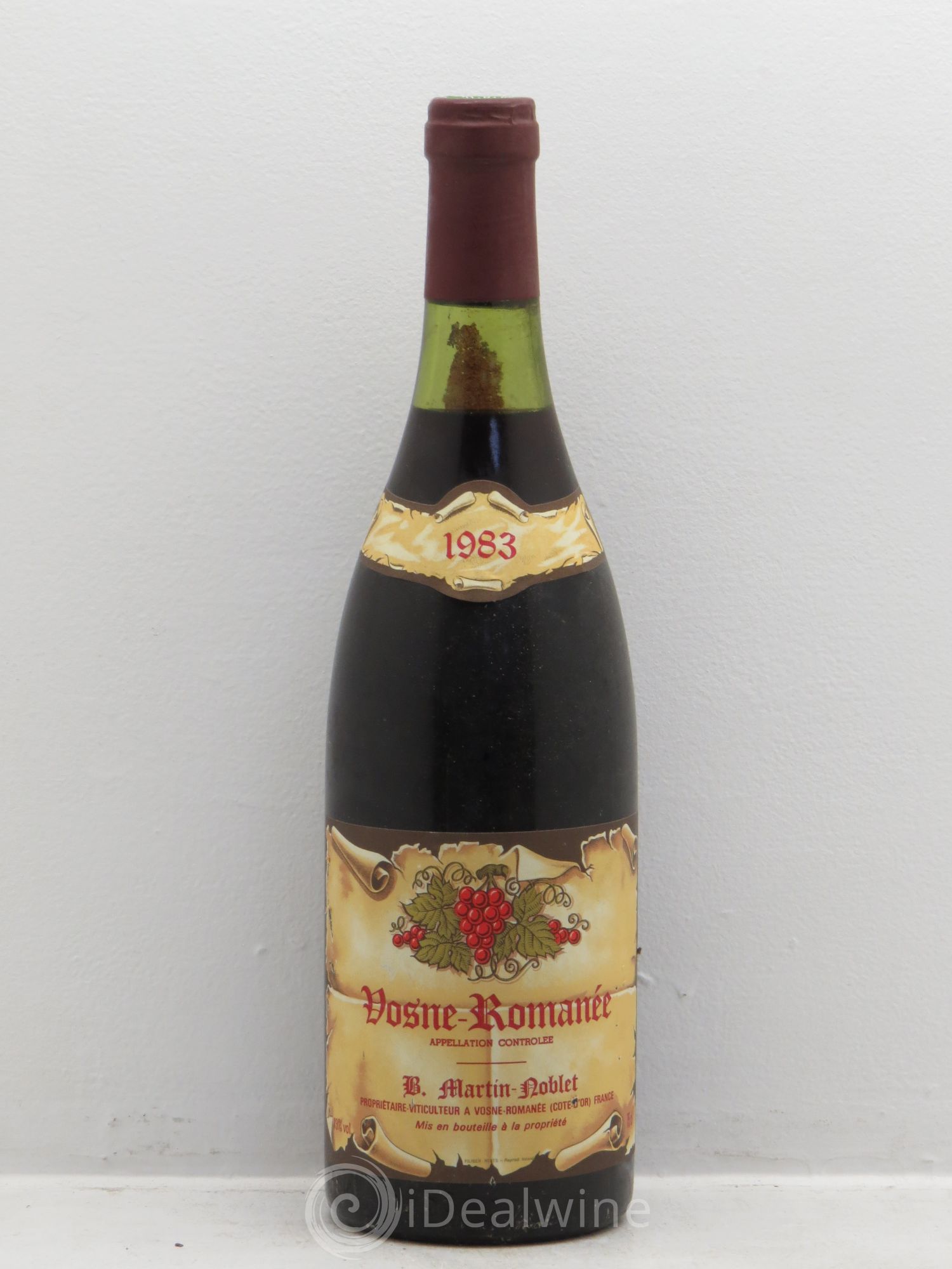 Vosne-Romanée Martin Noblet 1983 - Lot de 6 bouteilles - 0