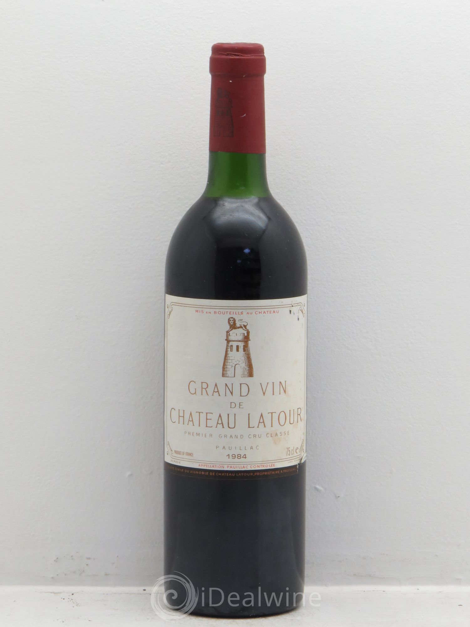 Château Latour 1er Grand Cru Classé 1984 - Lot de 1 bouteille - 0