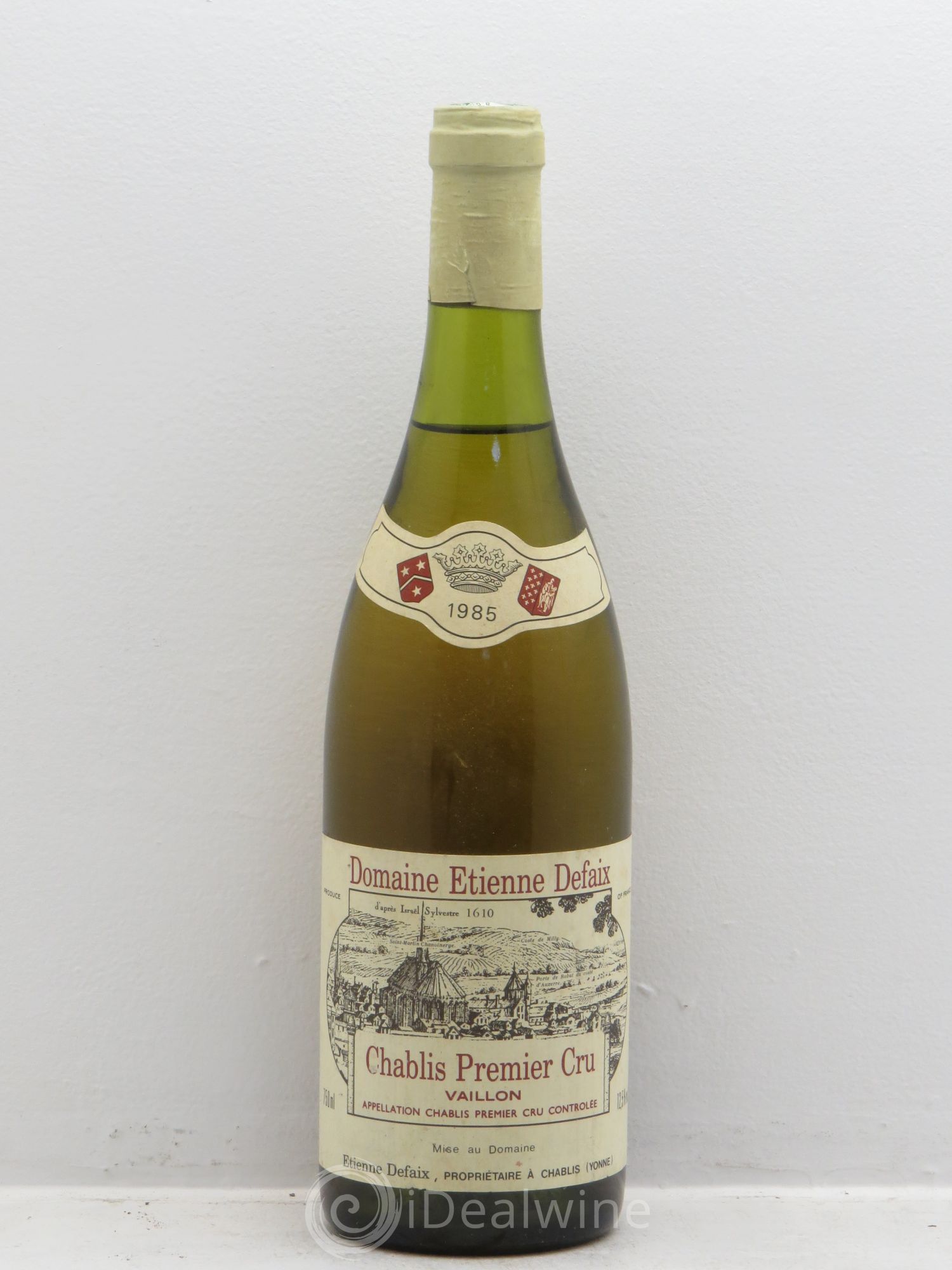Chablis 1er Cru Etienne Defaix 1985 - Posten von 1 Flasche - 0