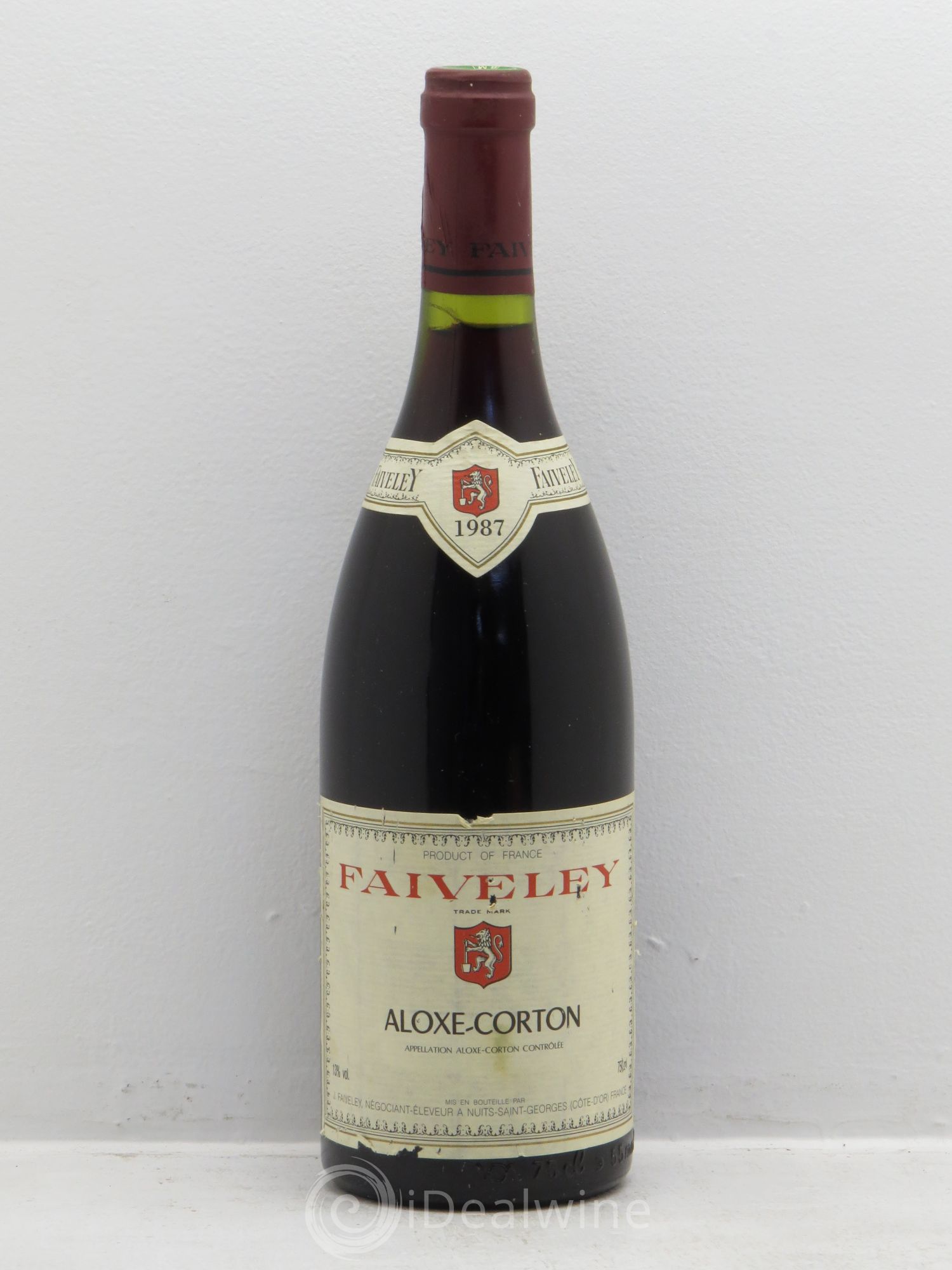 Aloxe-Corton Faiveley 1987 - Lot de 1 bouteille - 0