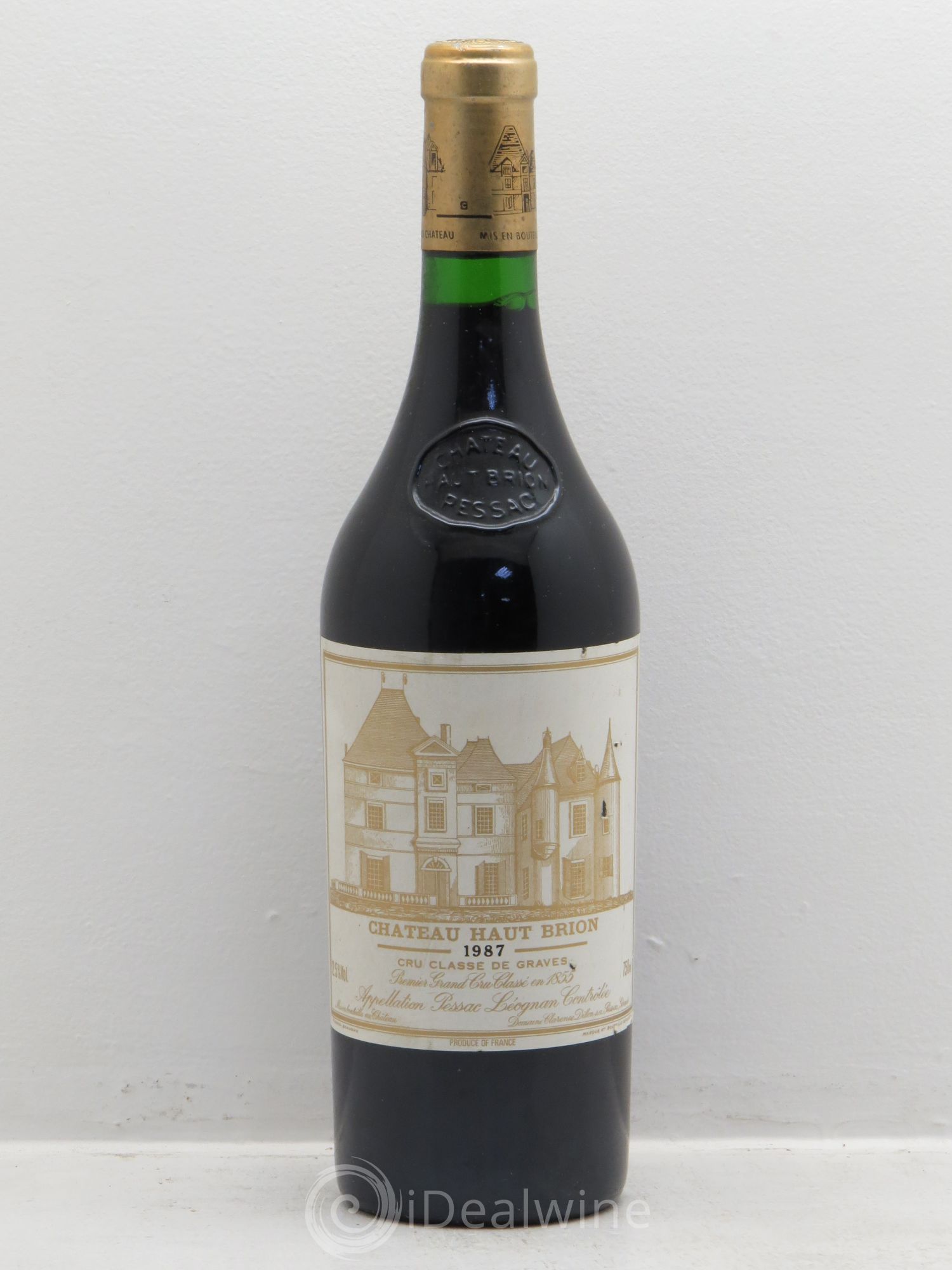 Château Haut Brion 1er Grand Cru Classé 1987 - Lot de 1 bouteille - 0