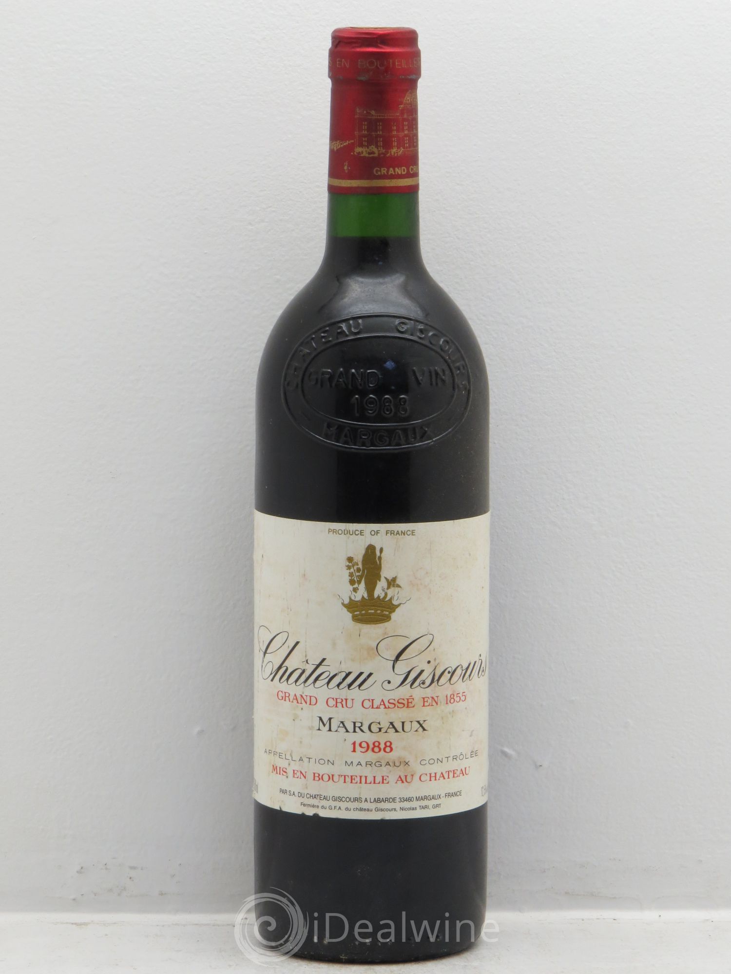 Château Giscours 3ème Grand Cru Classé 1988 - Lot de 1 bouteille - 0