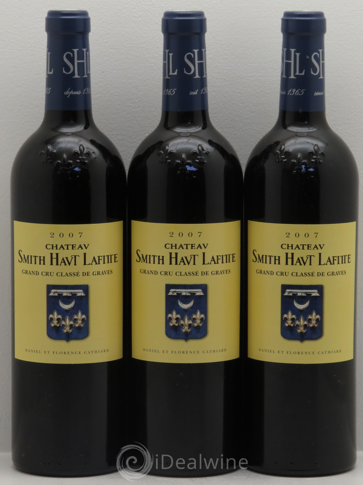 Château Smith Haut Lafitte Cru Classé de Graves 2007 - Lot de 3 bouteilles - 0