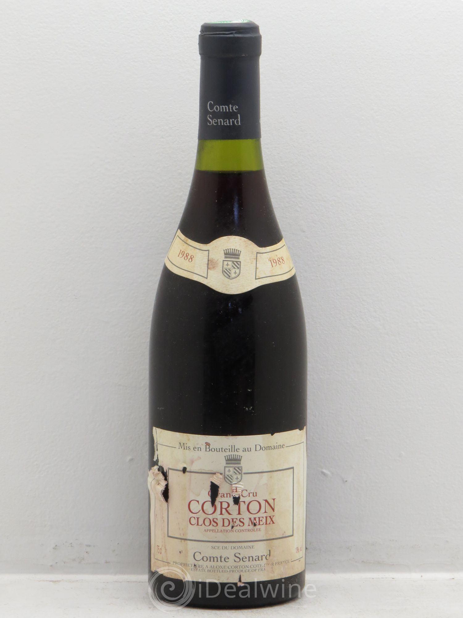 Corton Grand Cru Clos des Meix - Domaine Senard 1988 - Posten von 1 Flasche - 0