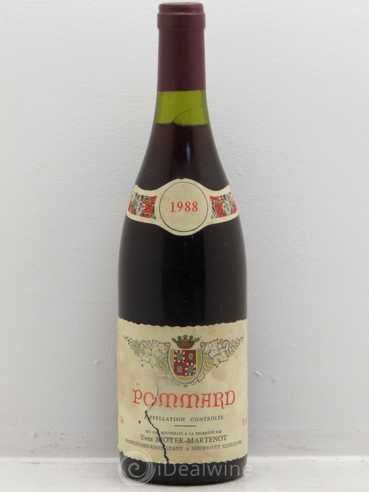 Pommard Boyer Martenot 1988 - Posten von 1 Flasche - 0