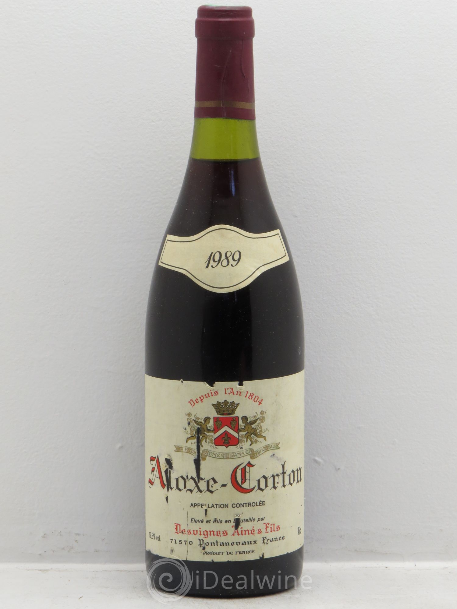Aloxe-Corton Desvignes 1989 - Lot de 1 bouteille - 0