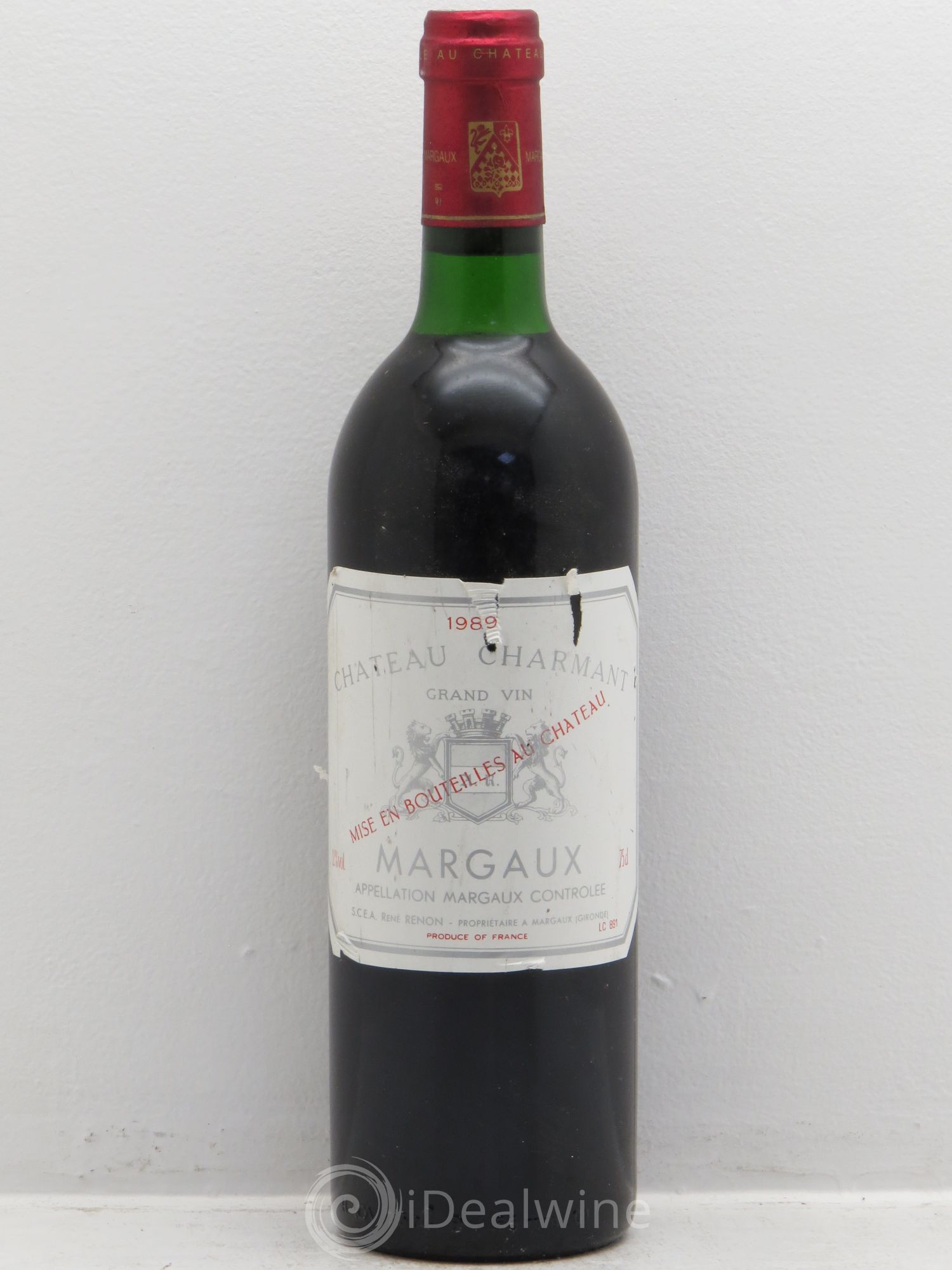Bordeaux Chateau Charmant Margaux 1989 - Posten von 6 Flaschen - 0
