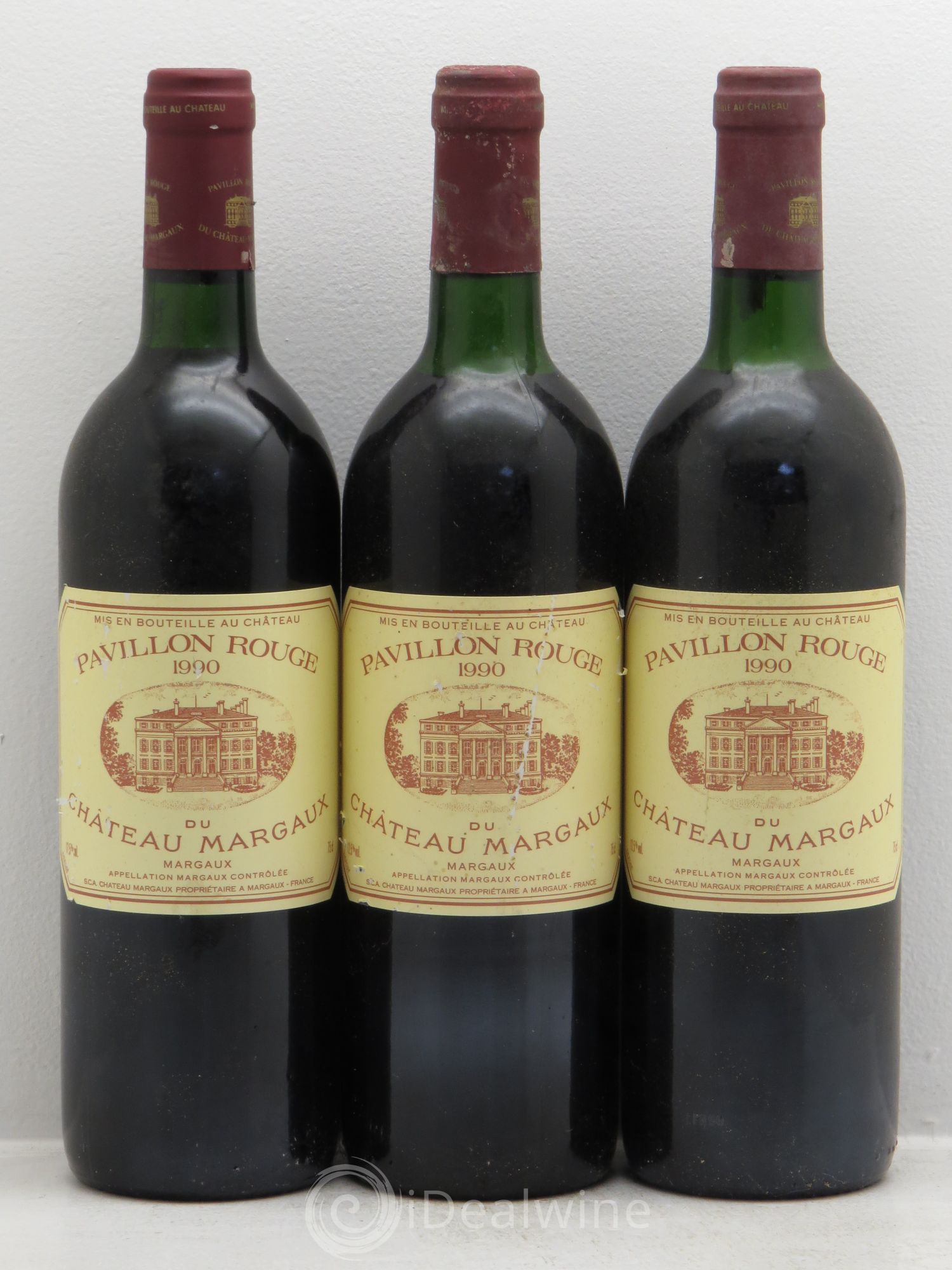 Pavillon Rouge du Château Margaux Second Vin 1990 - Lot de 12 bouteilles - 2