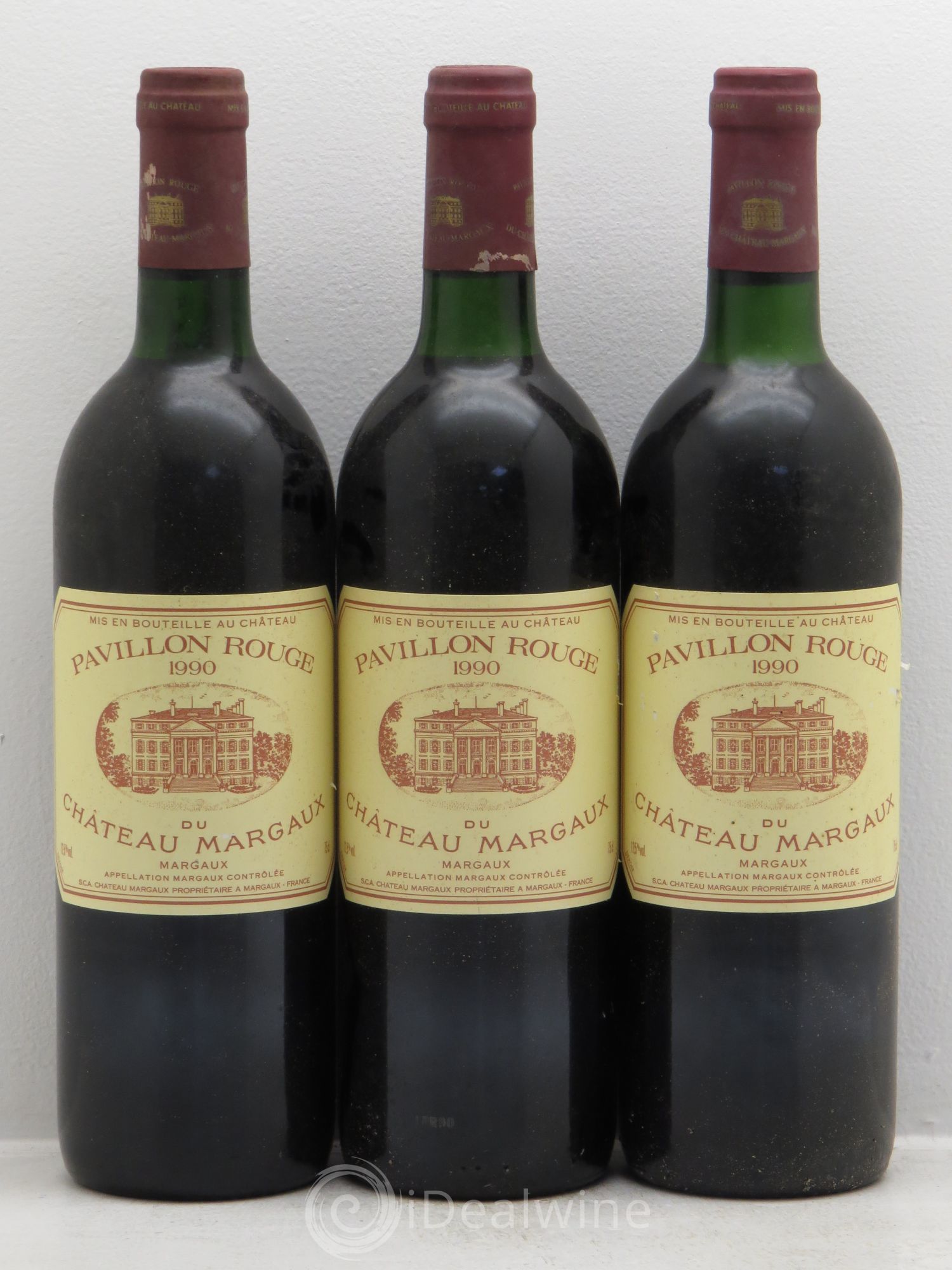 Pavillon Rouge du Château Margaux Second Vin 1990 - Lot de 12 bouteilles - 3