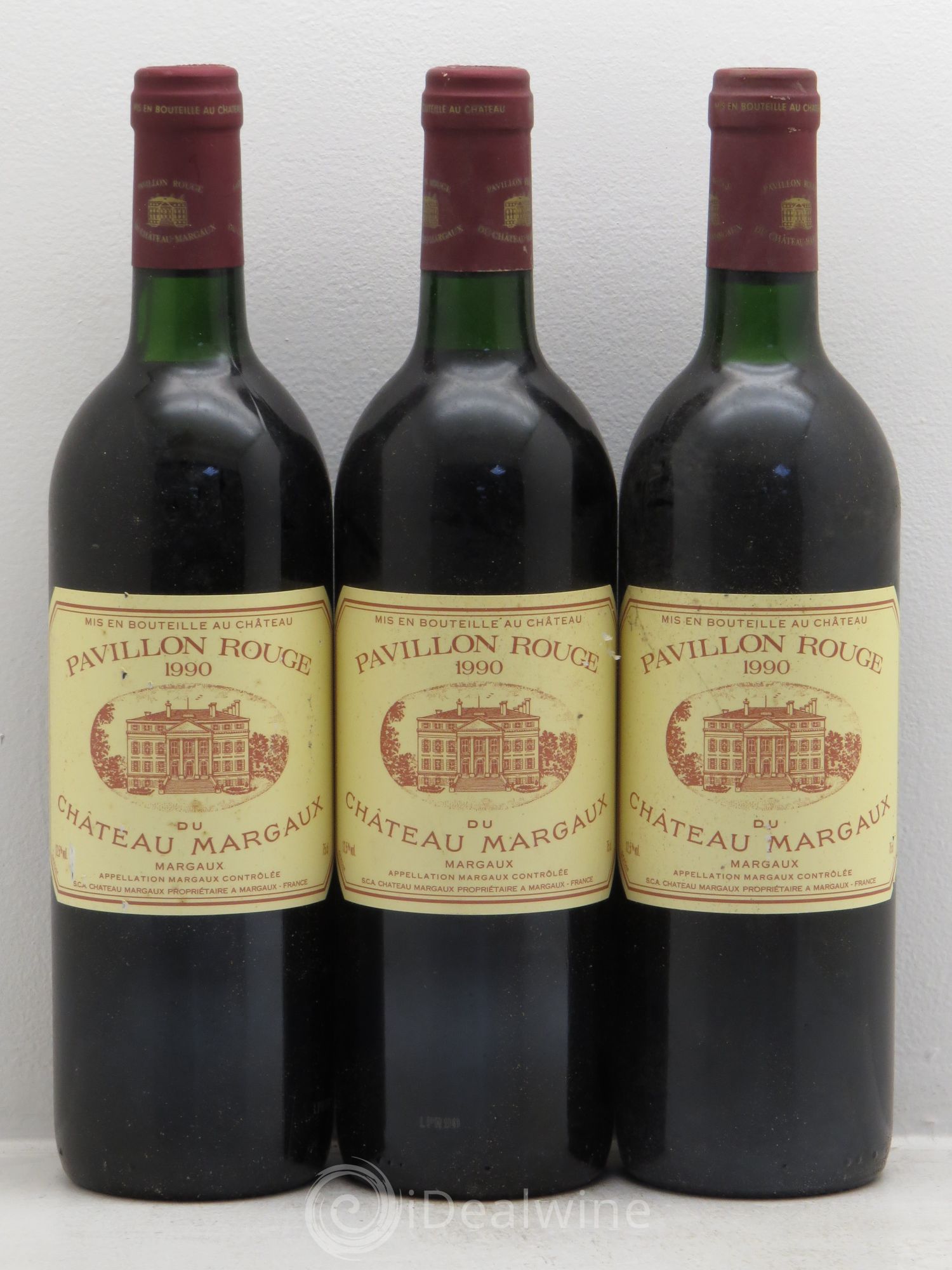Pavillon Rouge du Château Margaux Second Vin 1990 - Lot de 12 bouteilles - 4