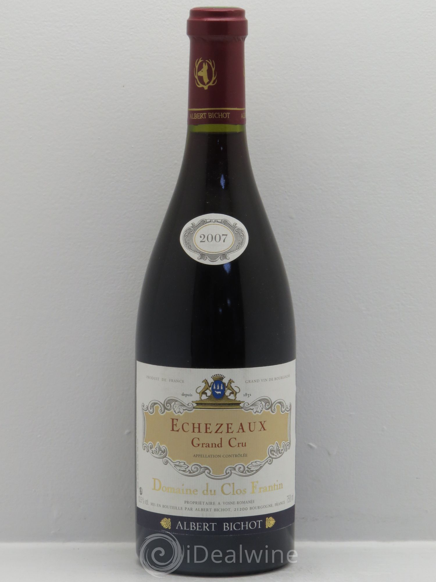 Echezeaux Grand Cru Domaine du Clos Frantin - Albert Bichot 2007 - Posten von 1 Flasche - 0