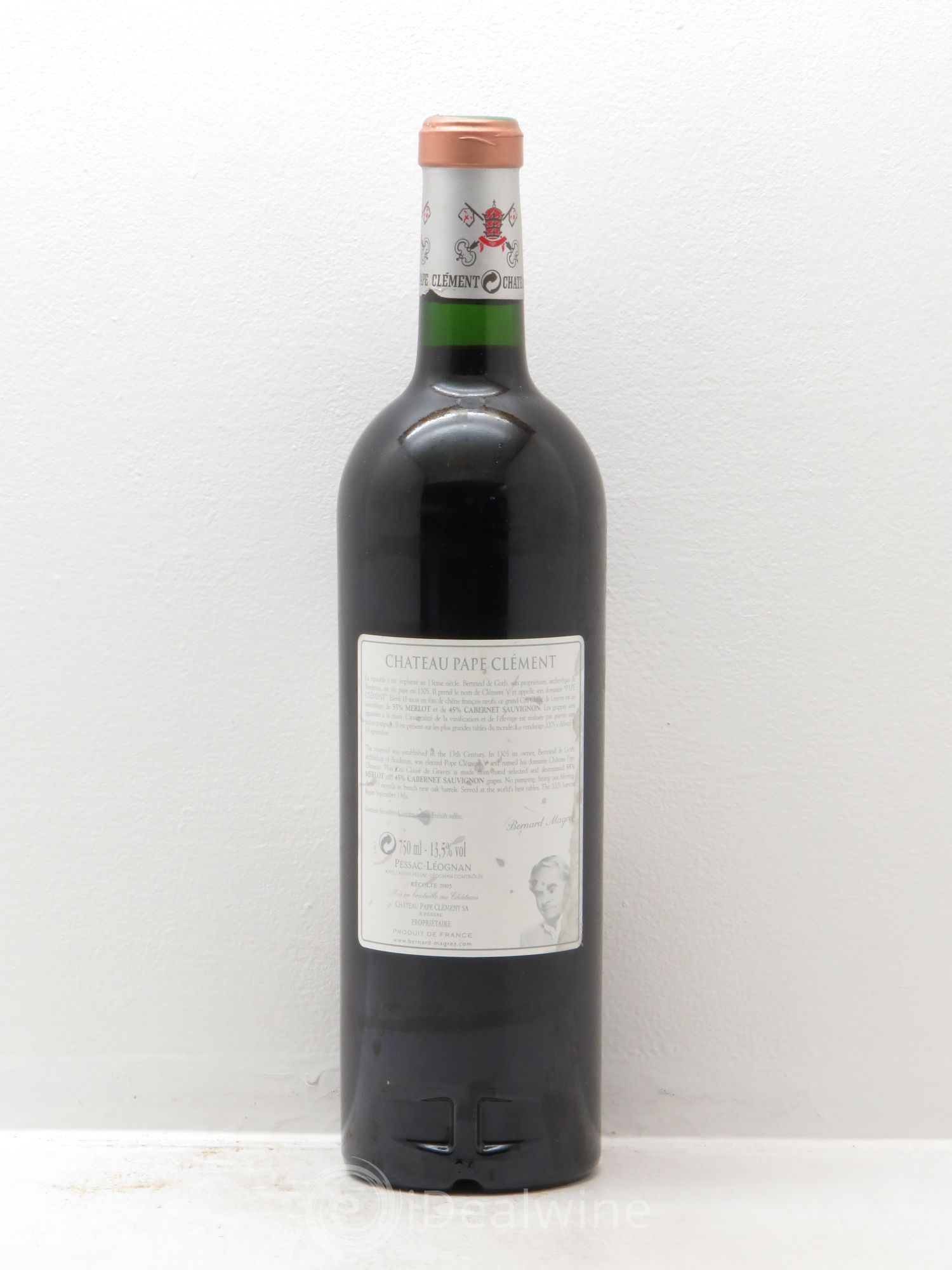 Château Pape Clément Cru Classé de Graves 2005 - Lot de 1 bouteille - 1