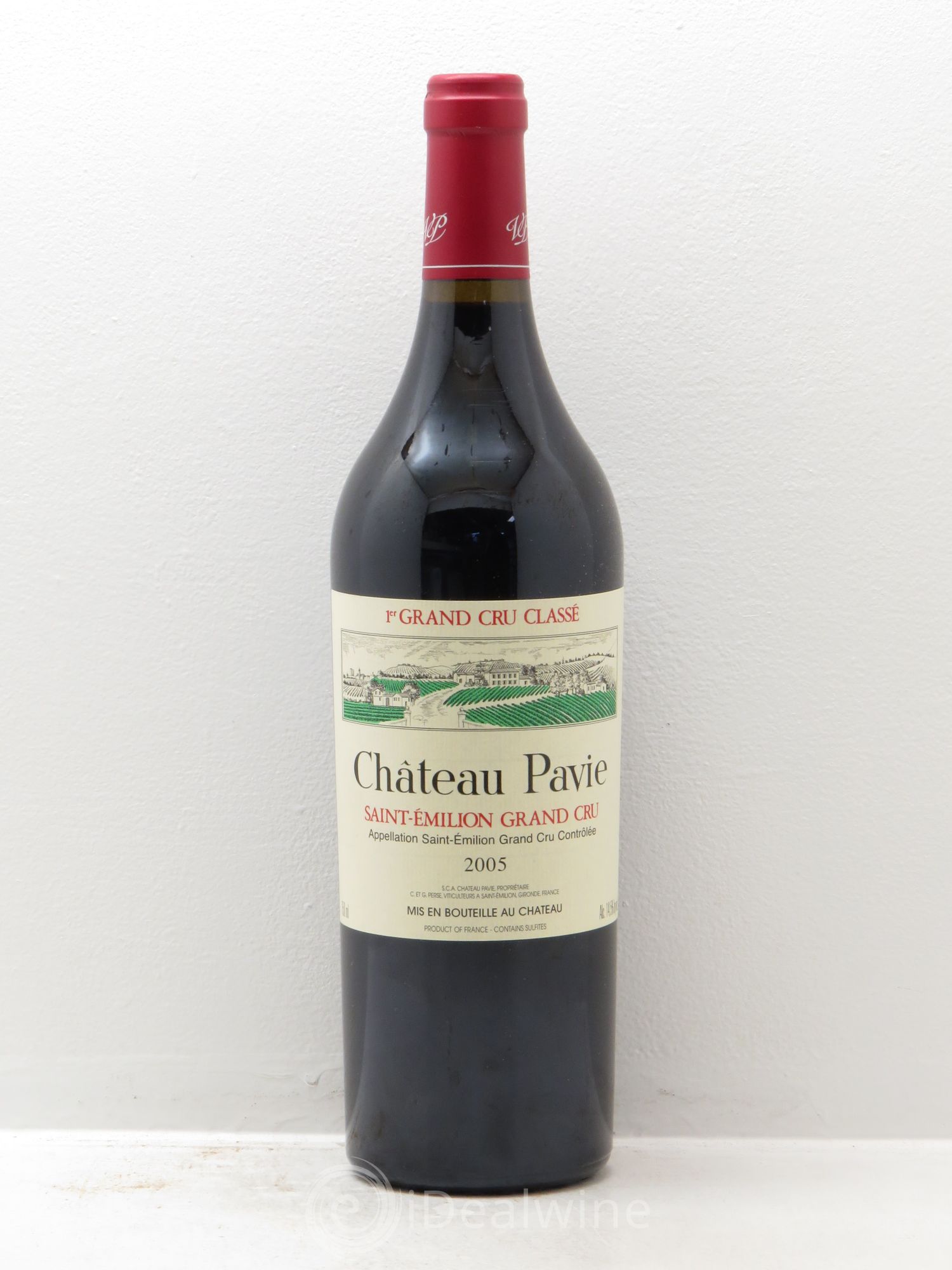 Château Pavie 1er Grand Cru Classé A 2005 - Lot de 1 bouteille - 0