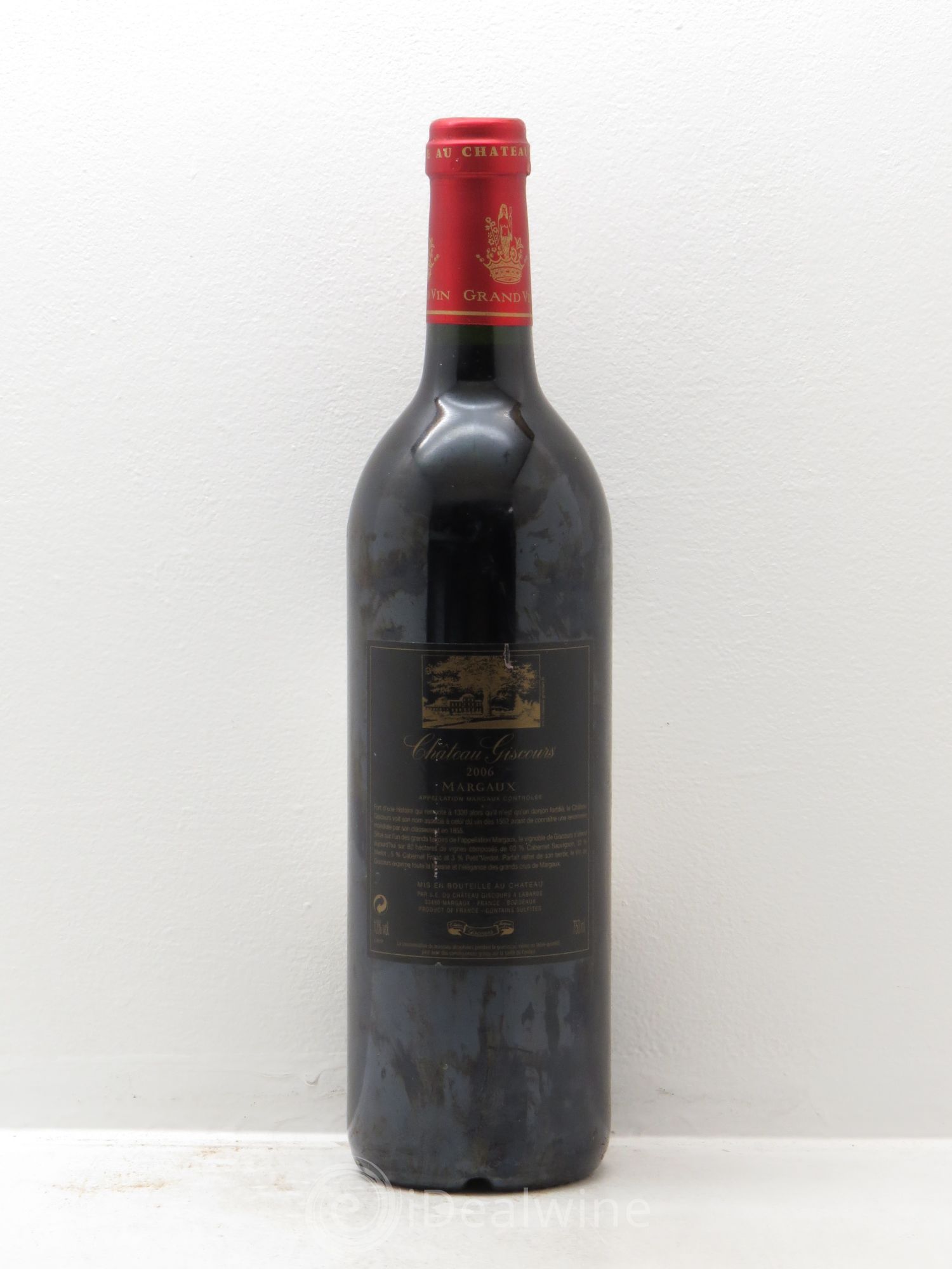 Château Giscours 3ème Grand Cru Classé 2006 - Lot de 1 bouteille - 1