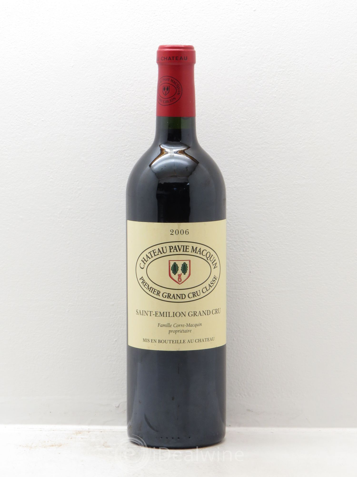 Château Pavie Macquin 1er Grand Cru Classé B 2006 - Lot de 1 bouteille - 0