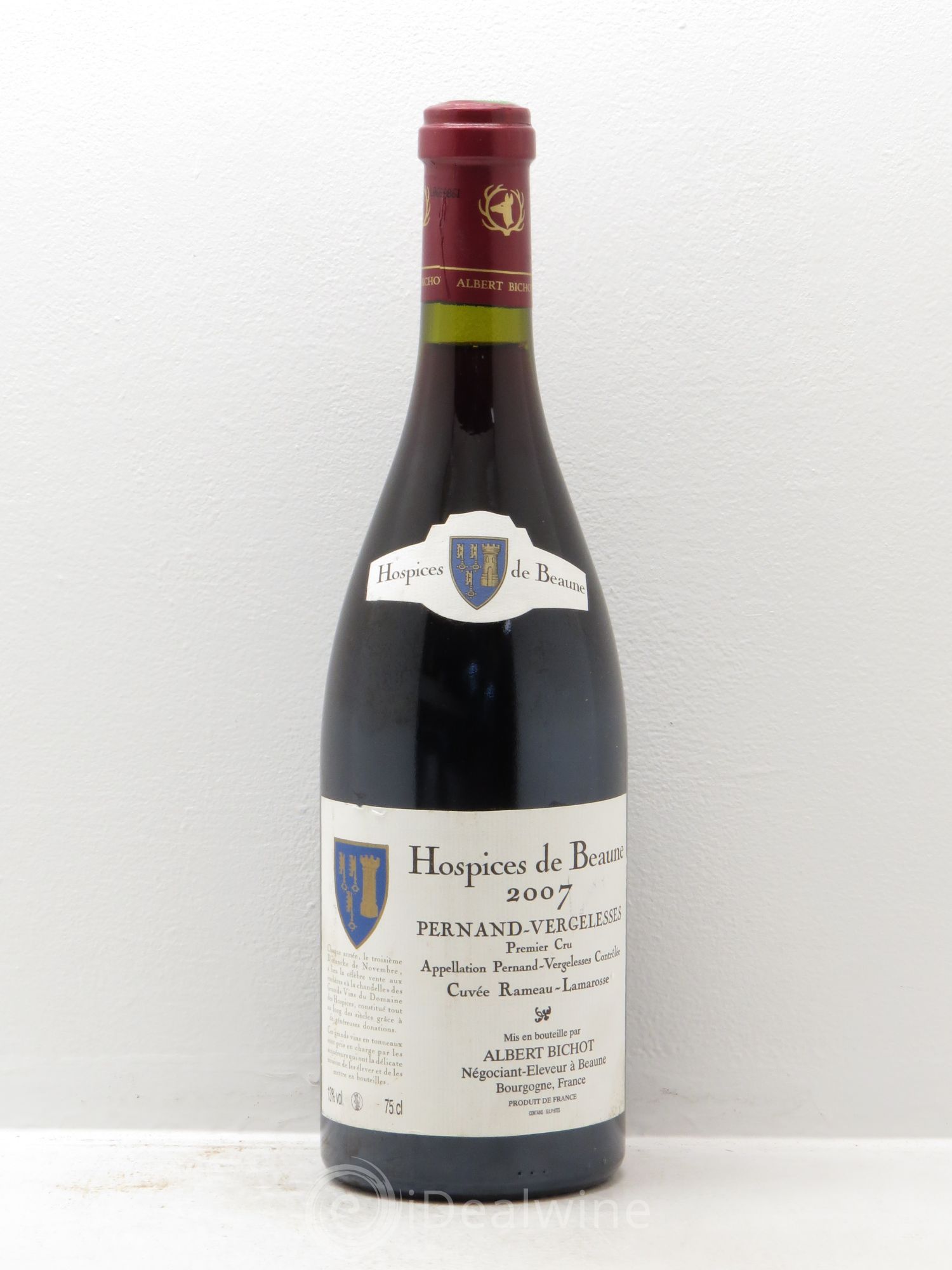 Pernand-Vergelesses 1er Cru Hospices de beaune cuvée rameau lamarosse 2007 - Posten von 1 Flasche - 0