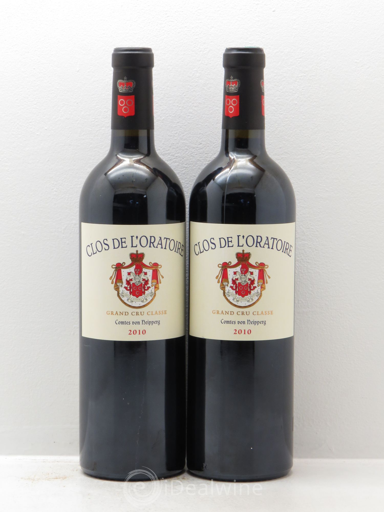Clos de l'Oratoire Grand Cru Classé 2010 - Lot de 2 bouteilles - 0