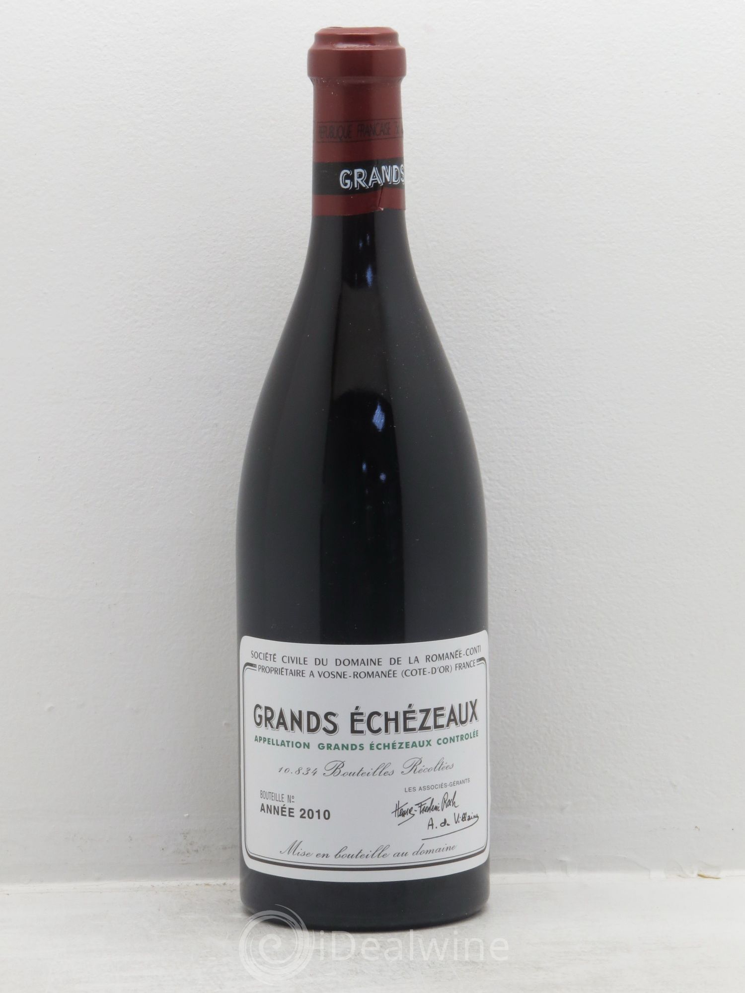 Grands-Echezeaux Grand Cru Domaine de la Romanée-Conti 2010 - Lot de 1 bouteille - 0
