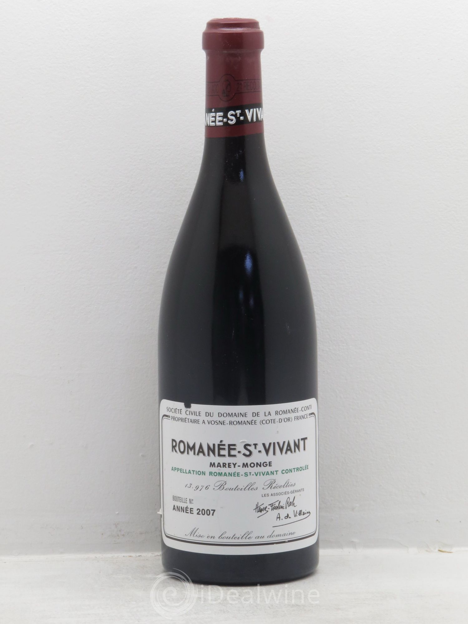 Romanée-Saint-Vivant Grand Cru Domaine de la Romanée-Conti 2007 - Lot de 1 bouteille - 0