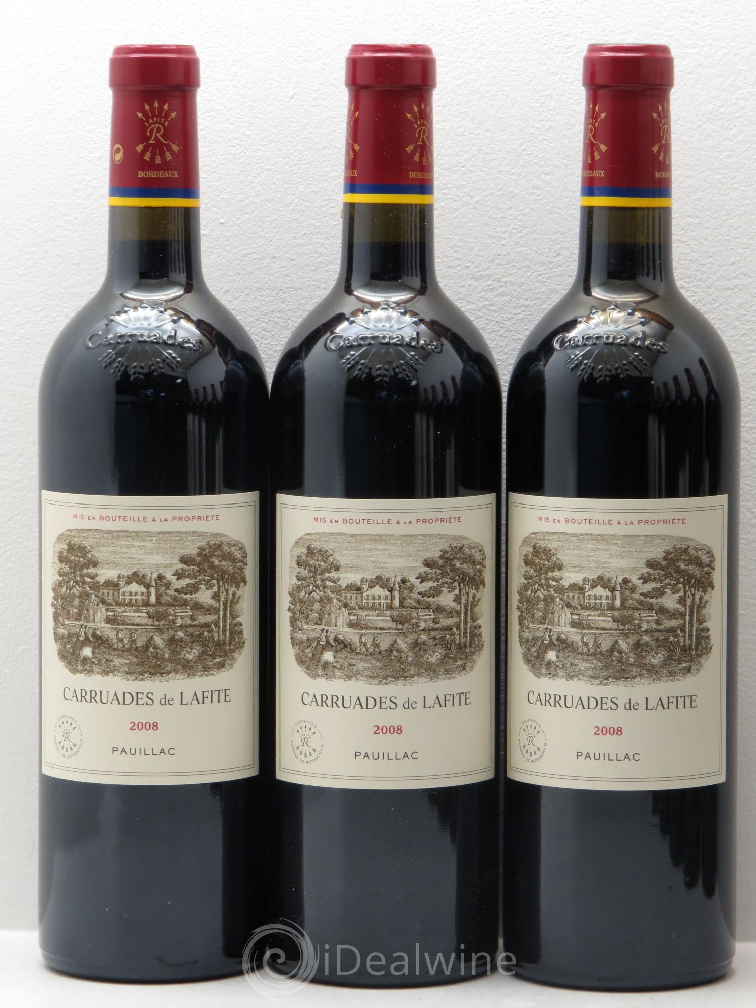 Carruades de Lafite Rothschild Second Vin 2008 - Lot de 12 bouteilles - 2