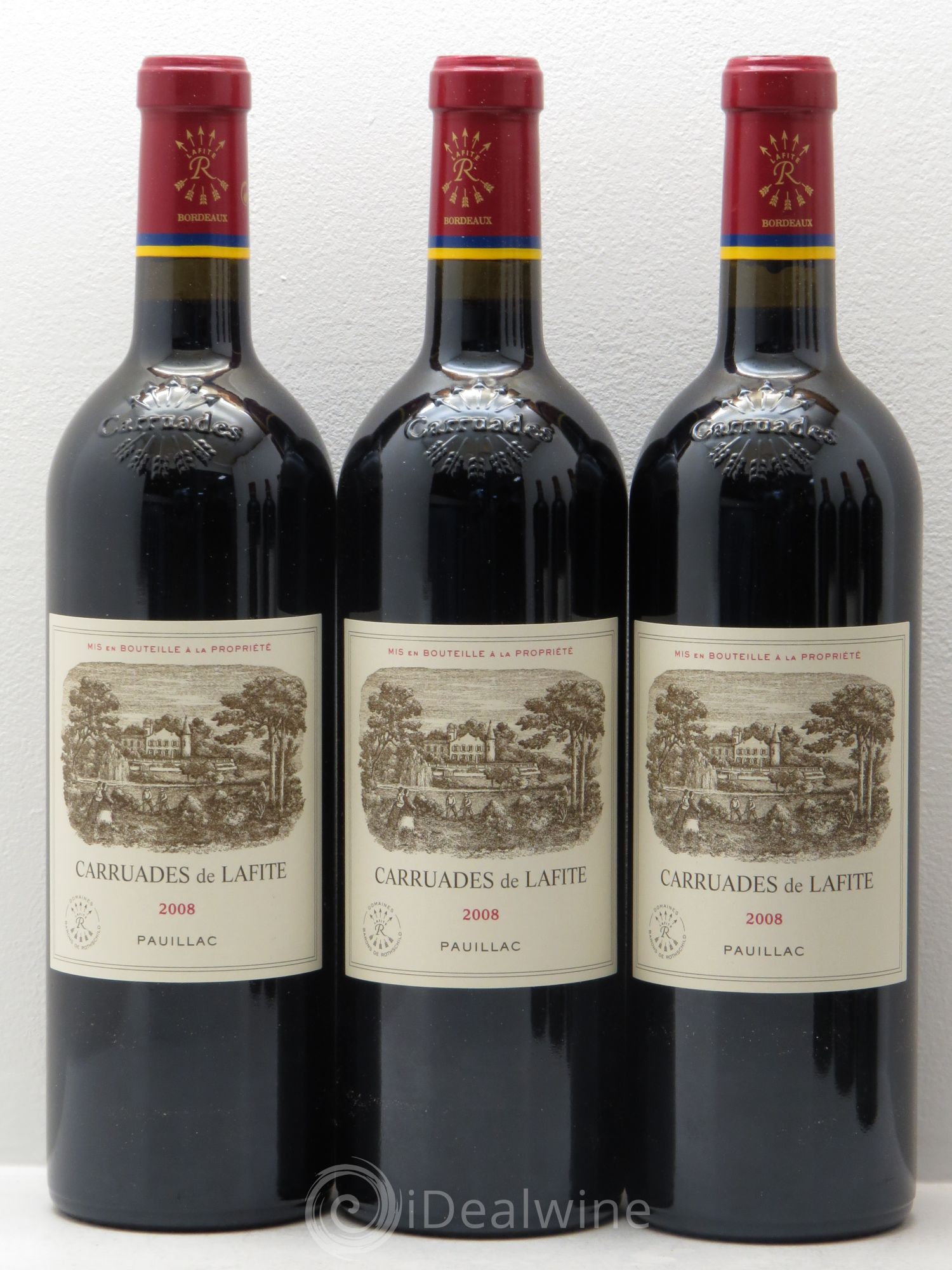 Carruades de Lafite Rothschild Second Vin 2008 - Lot de 6 bouteilles - 1