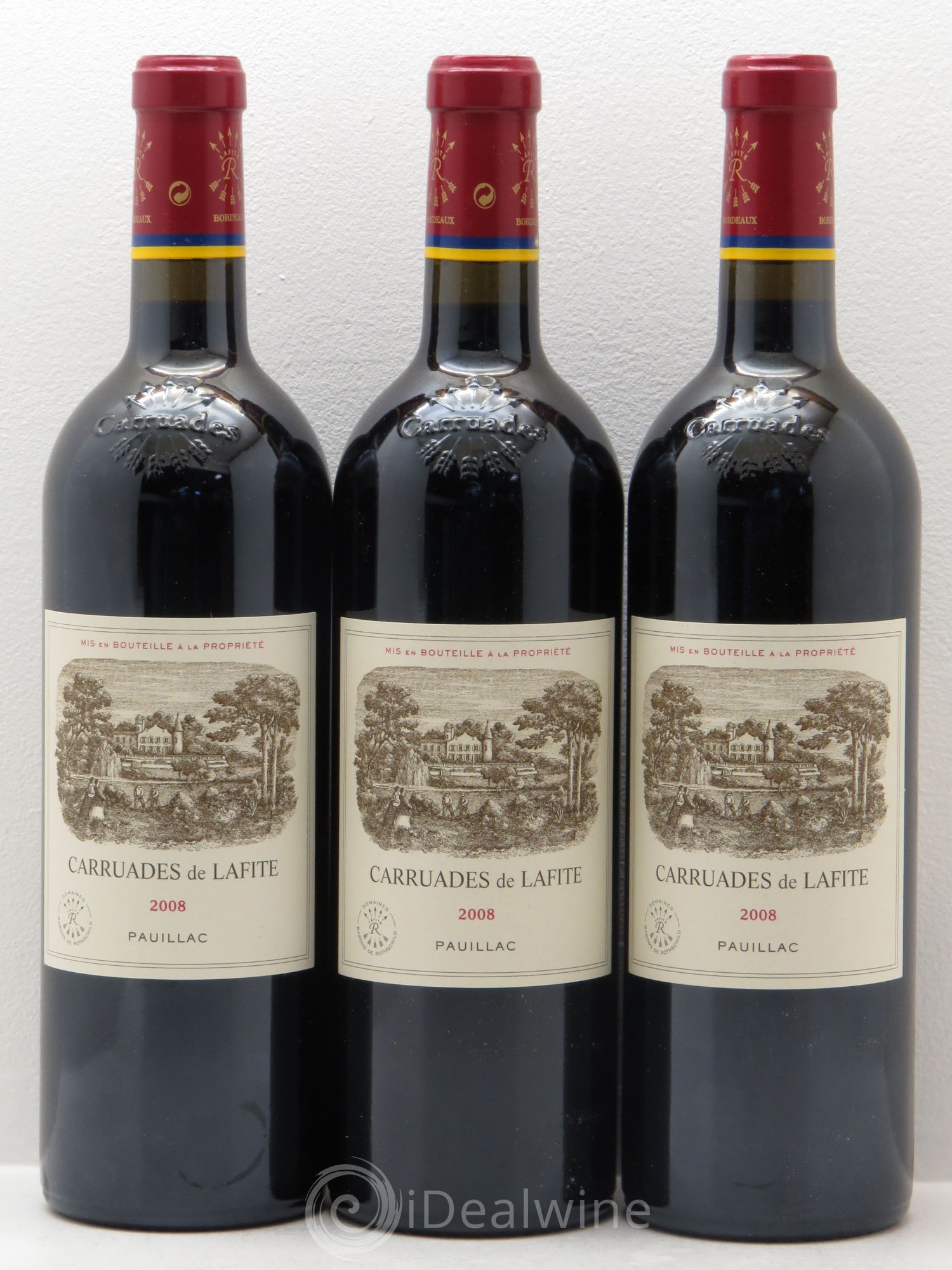 Carruades de Lafite Rothschild Second Vin 2008 - Lot de 6 bouteilles - 2