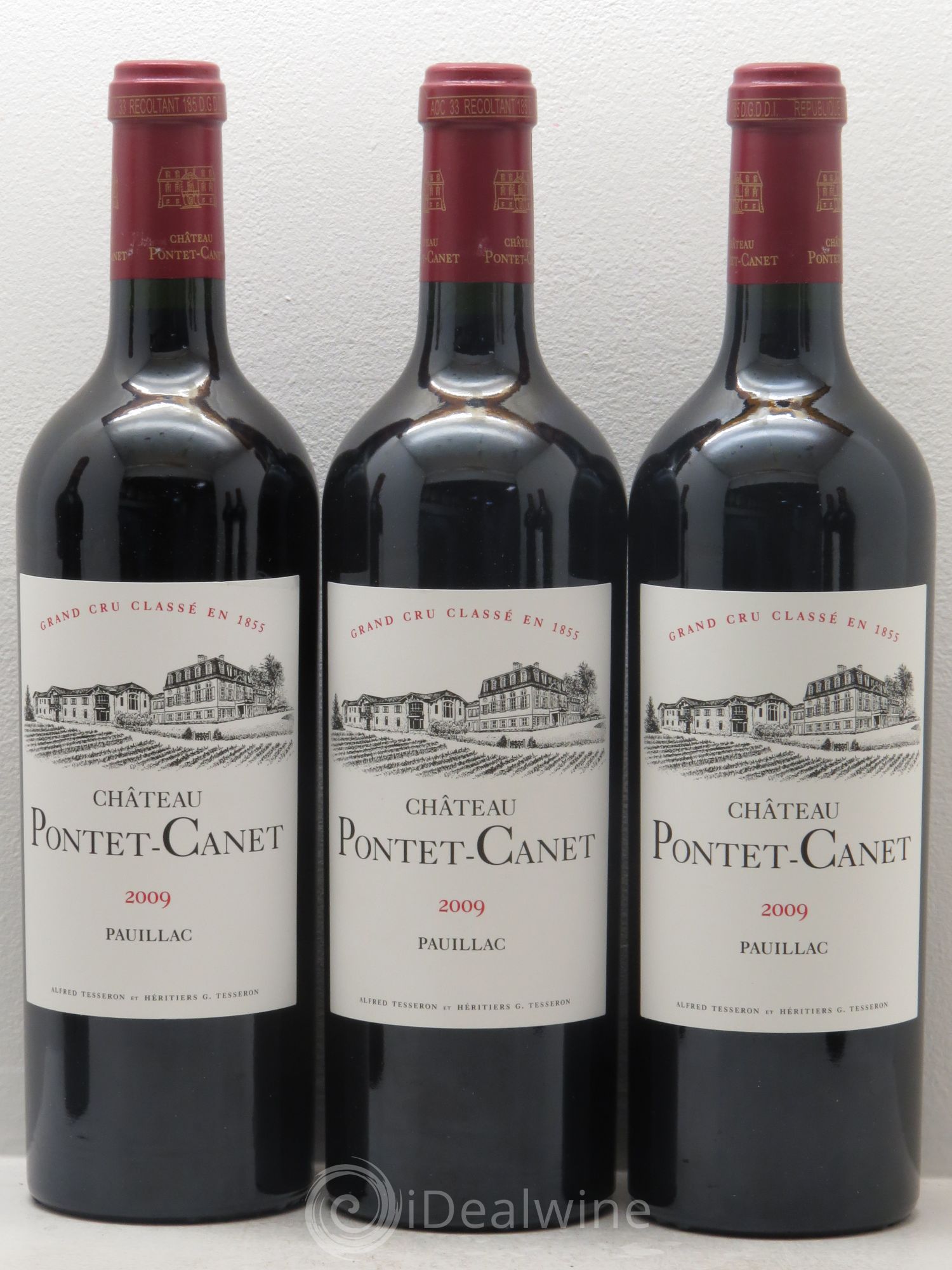 Château Pontet Canet 5ème Grand Cru Classé 2009 - Lot de 6 bouteilles - 2