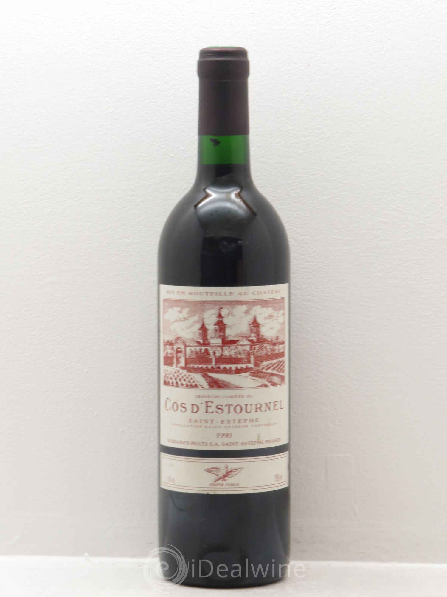 Cos d'Estournel 2ème Grand Cru Classé 1990 - Lot de 1 bouteille - 0