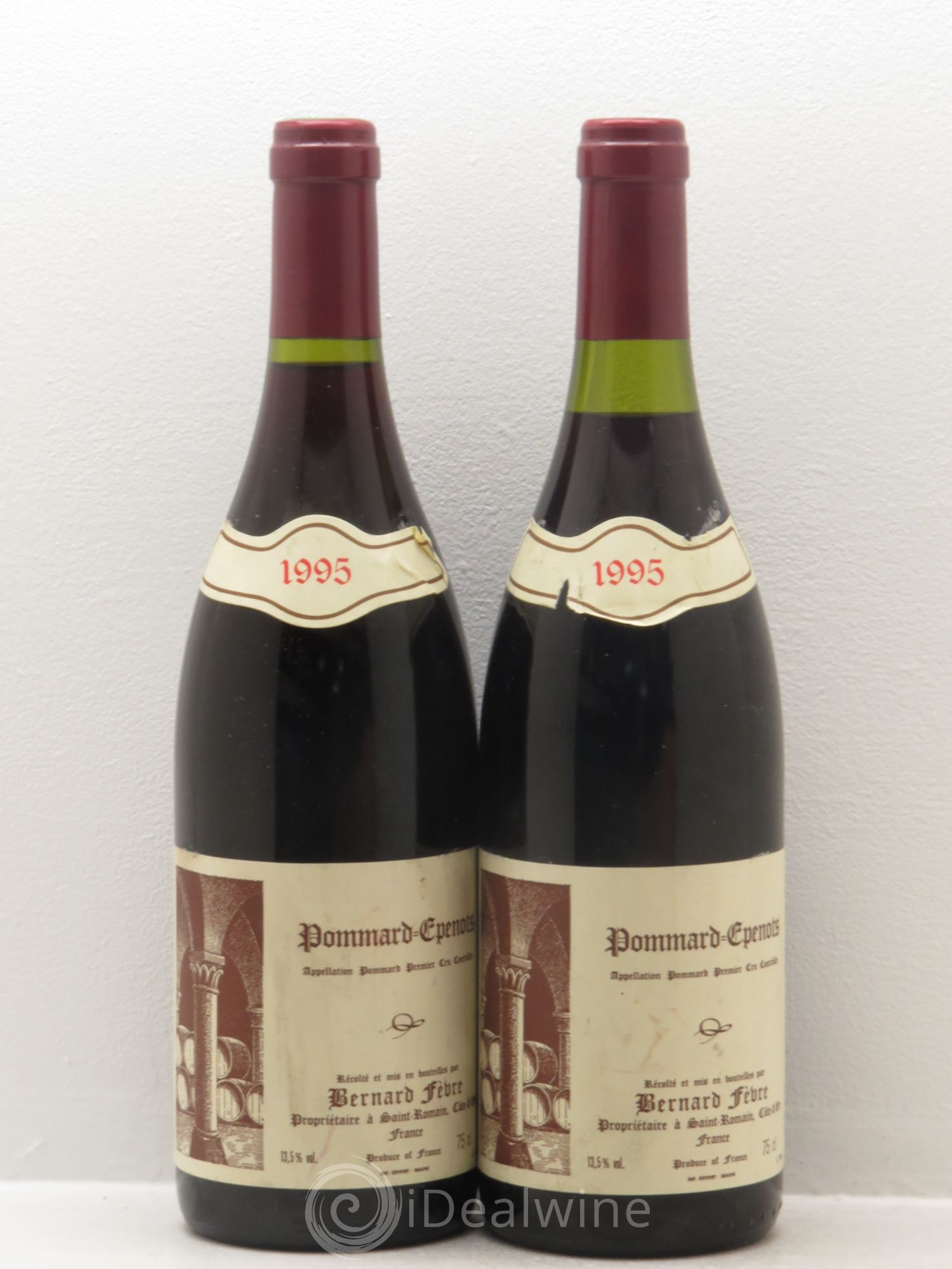 Pommard Febre Bernard 1995 - Lot de 2 bouteilles - 0