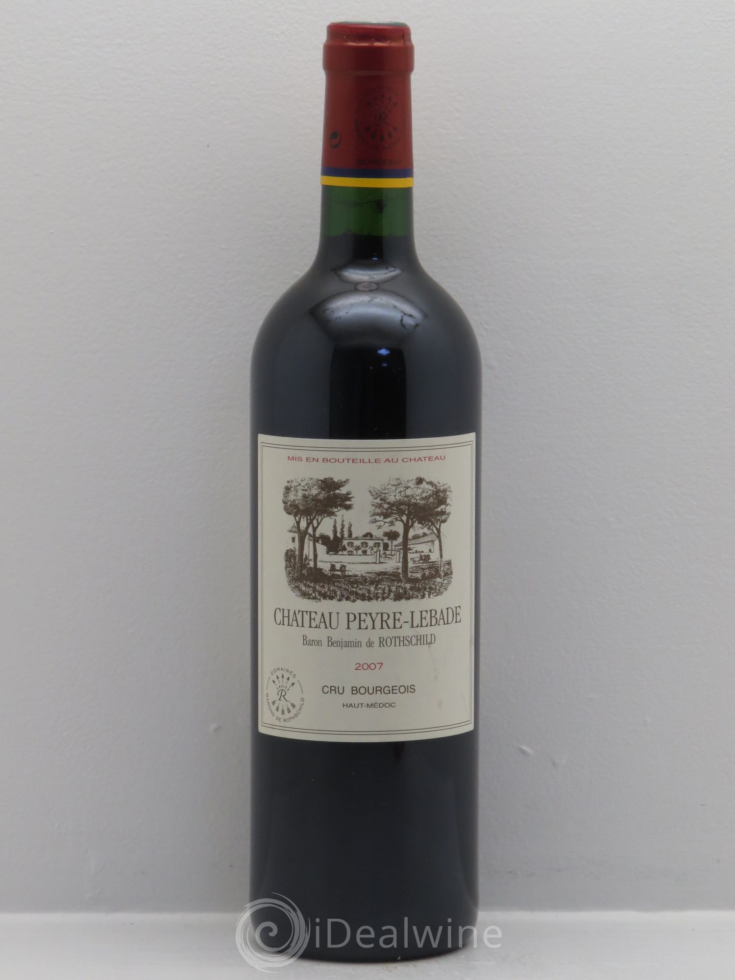 Haut Médoc Château Peyre-Lebade 2007 - Posten von 1 Flasche - 0