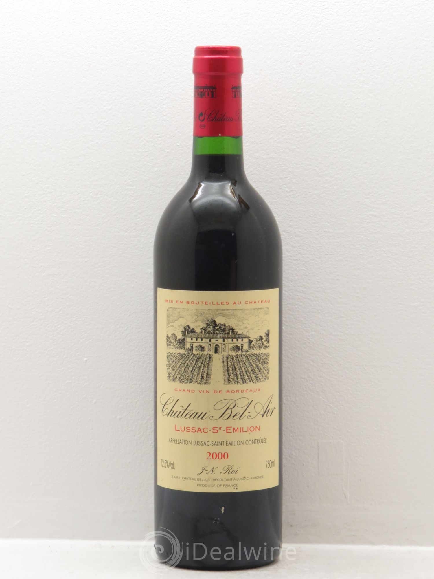 Bordeaux Bel Air Lussac saint emilion 2000 - Posten von 1 Flasche - 0