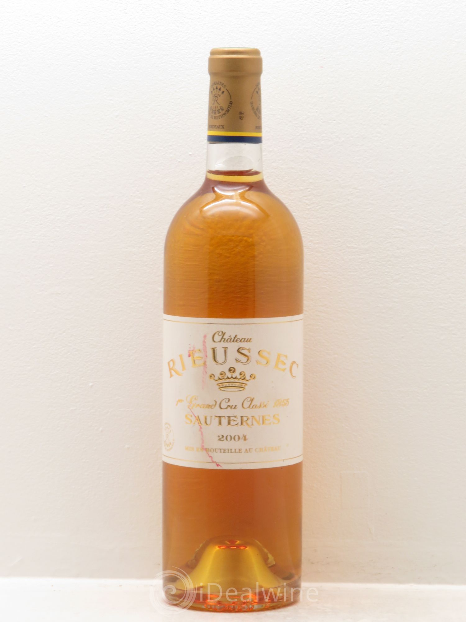 Château Rieussec 1er Grand Cru Classé 2004 - Posten von 1 Flasche - 0