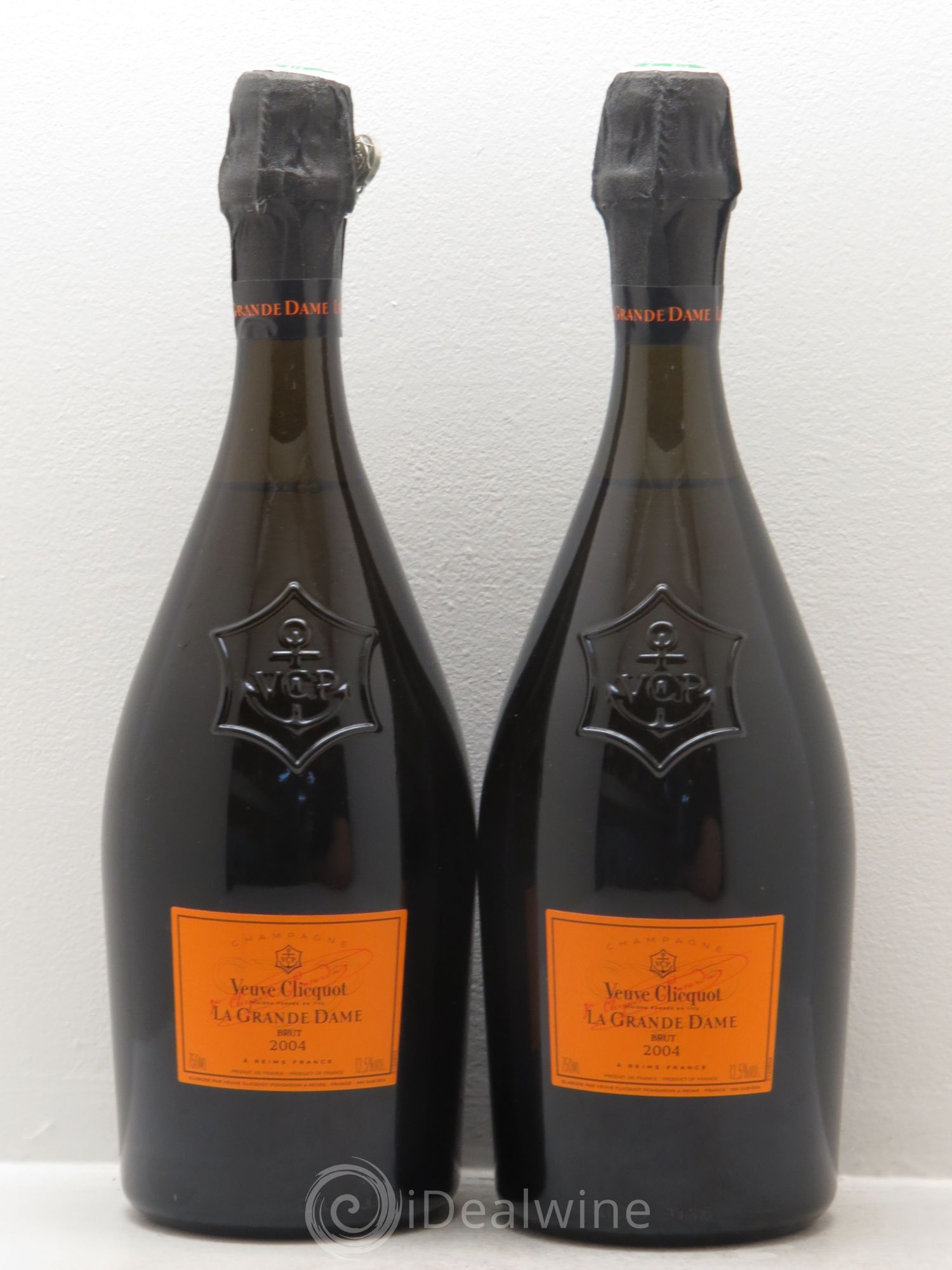 La Grande Dame Veuve Clicquot 2004 - Lot de 2 bouteilles - 0