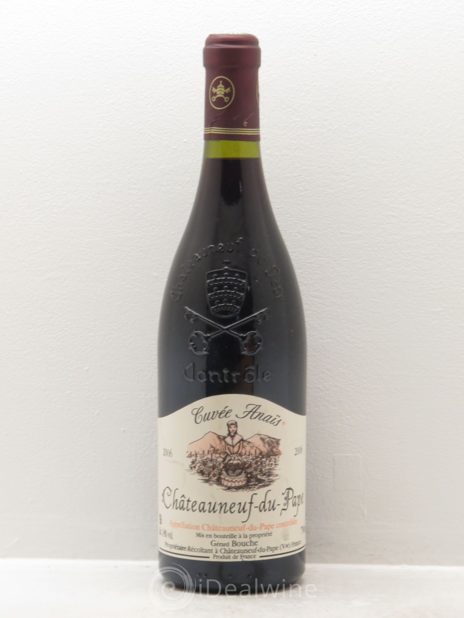 Châteauneuf-du-Pape Cuvée Anais Gérard Bouche 2006 - Posten von 1 Flasche - 0