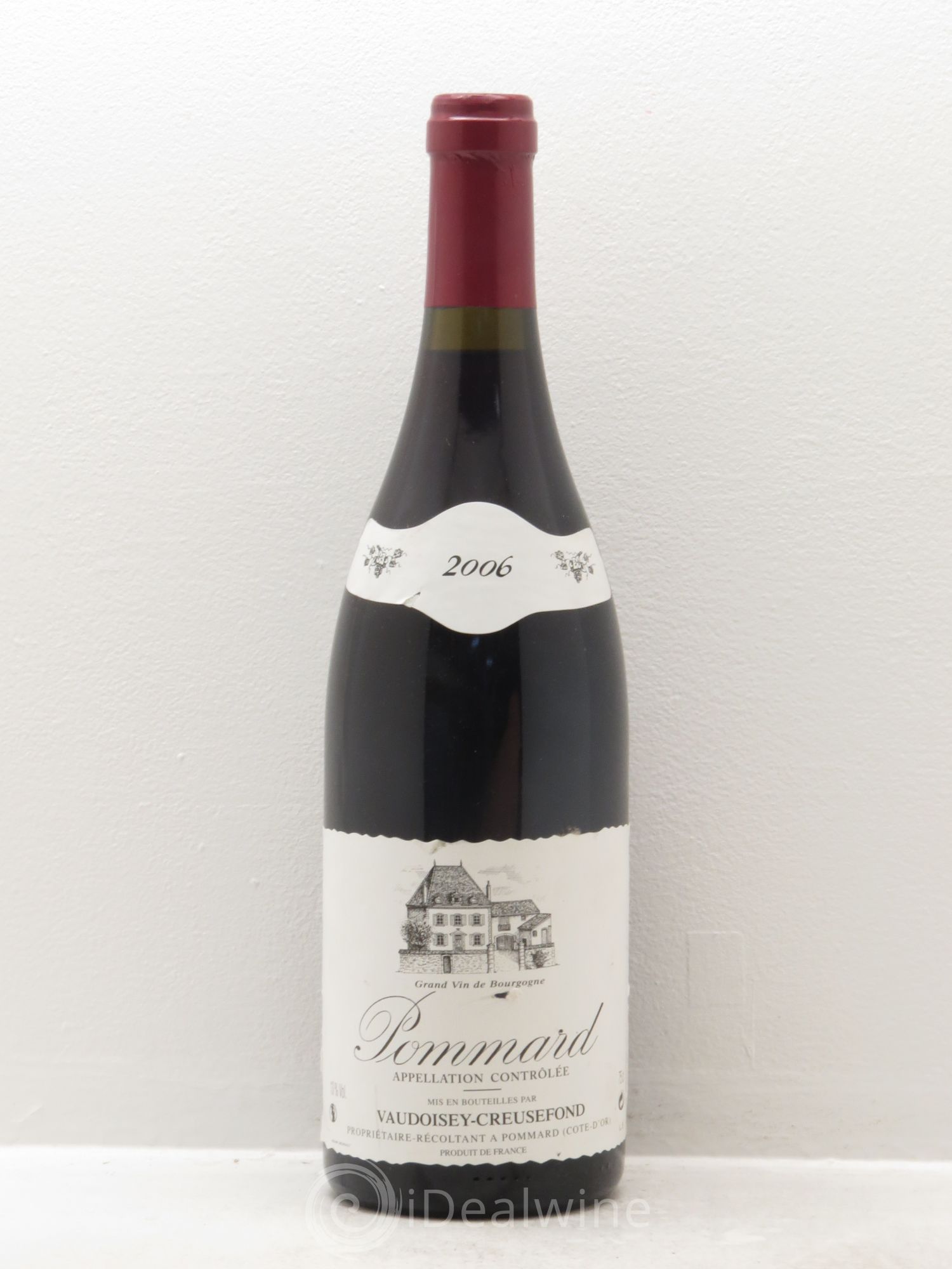 Pommard Vaudoisey Creusefond 2006 - Lot de 1 bouteille - 0
