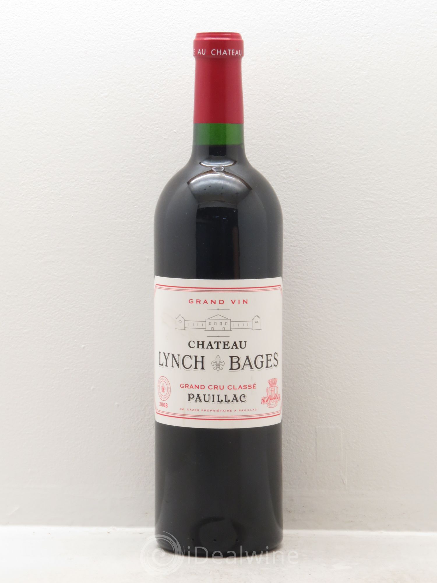 Château Lynch Bages 5ème Grand Cru Classé 2008 - Lot de 1 bouteille - 0