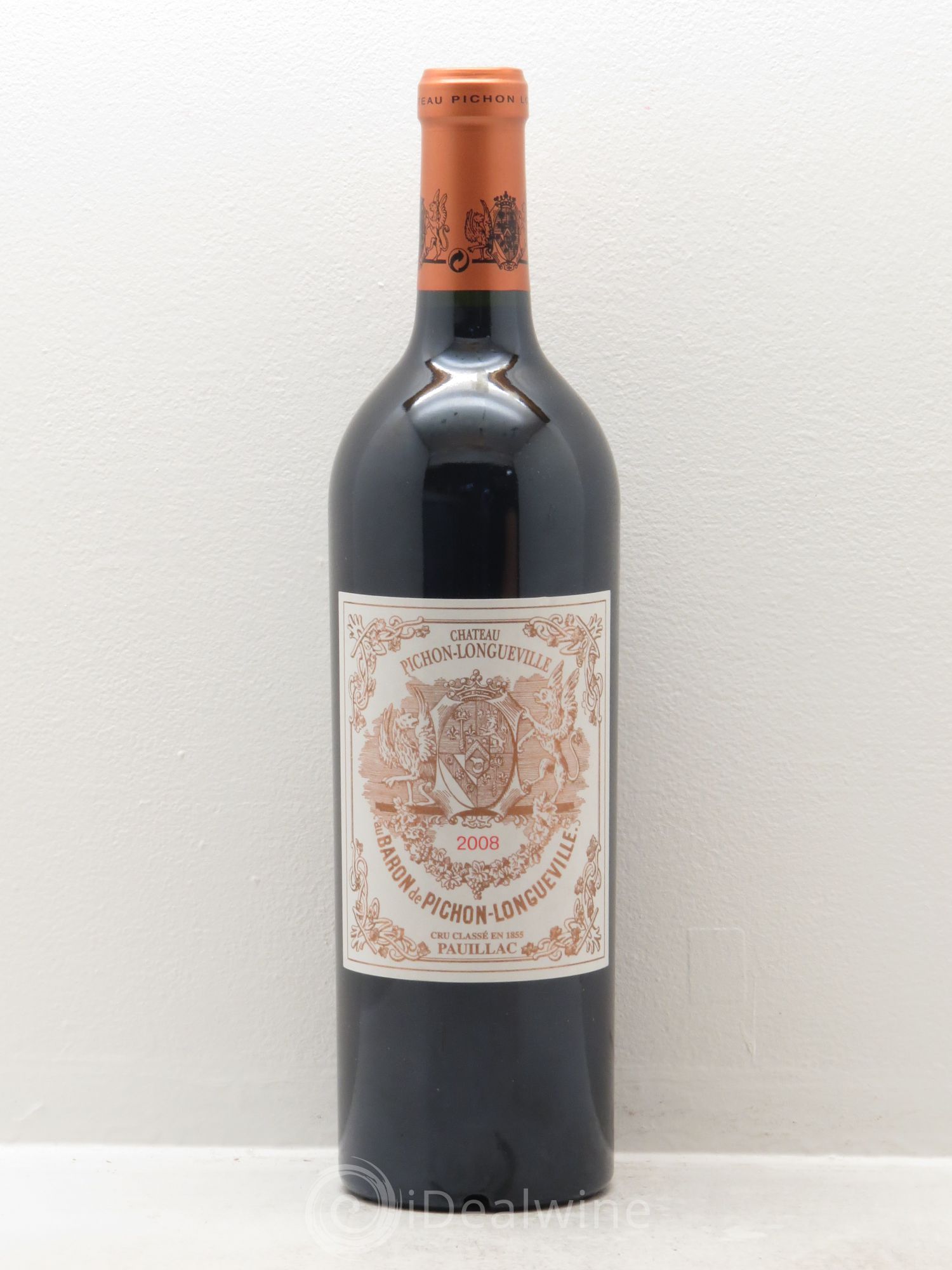 Pichon Longueville Baron 2ème Grand Cru Classé 2008 - Lot de 1 bouteille - 0