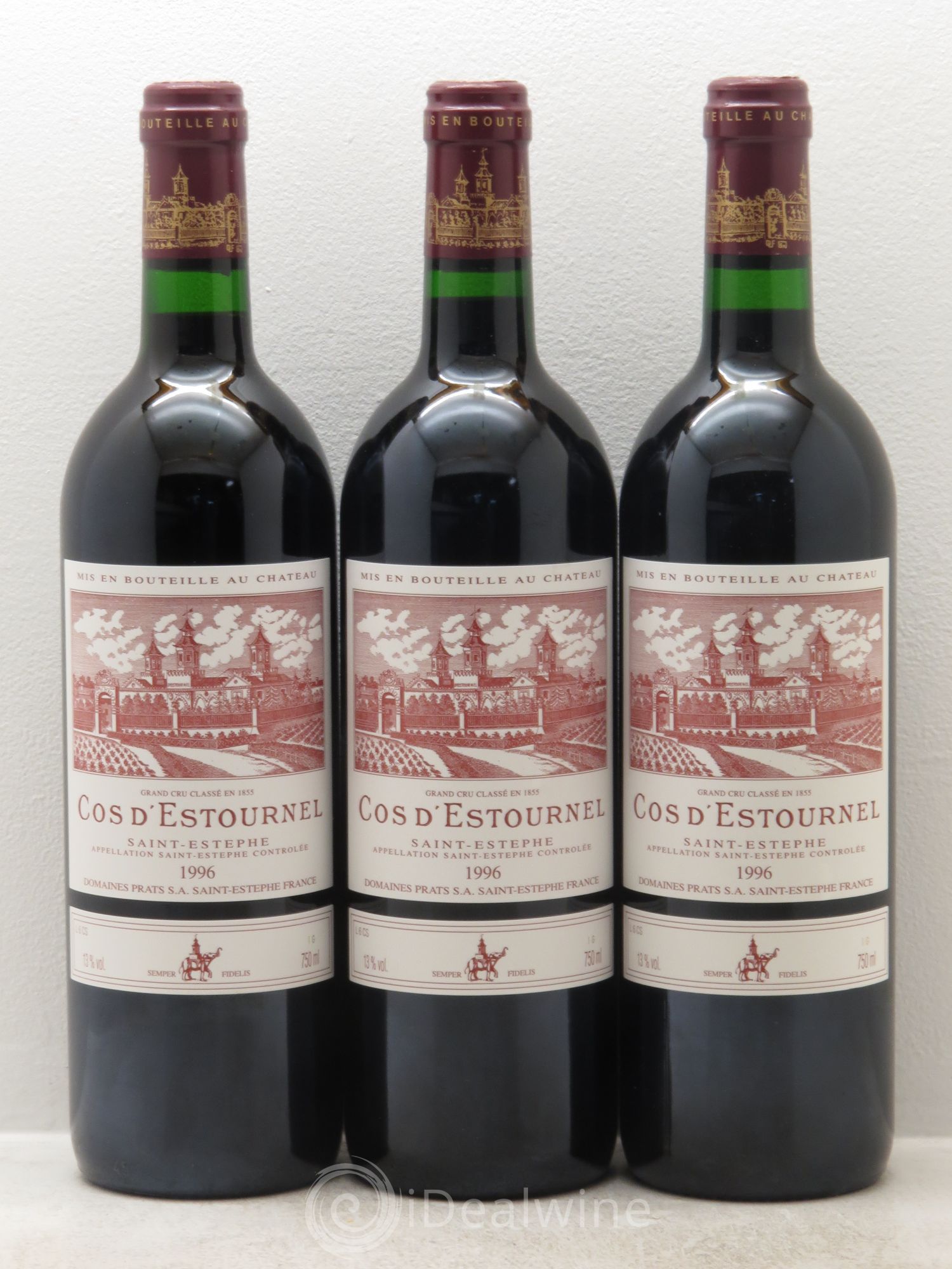Cos d'Estournel 2ème Grand Cru Classé 1996 - Lot de 12 bouteilles - 2