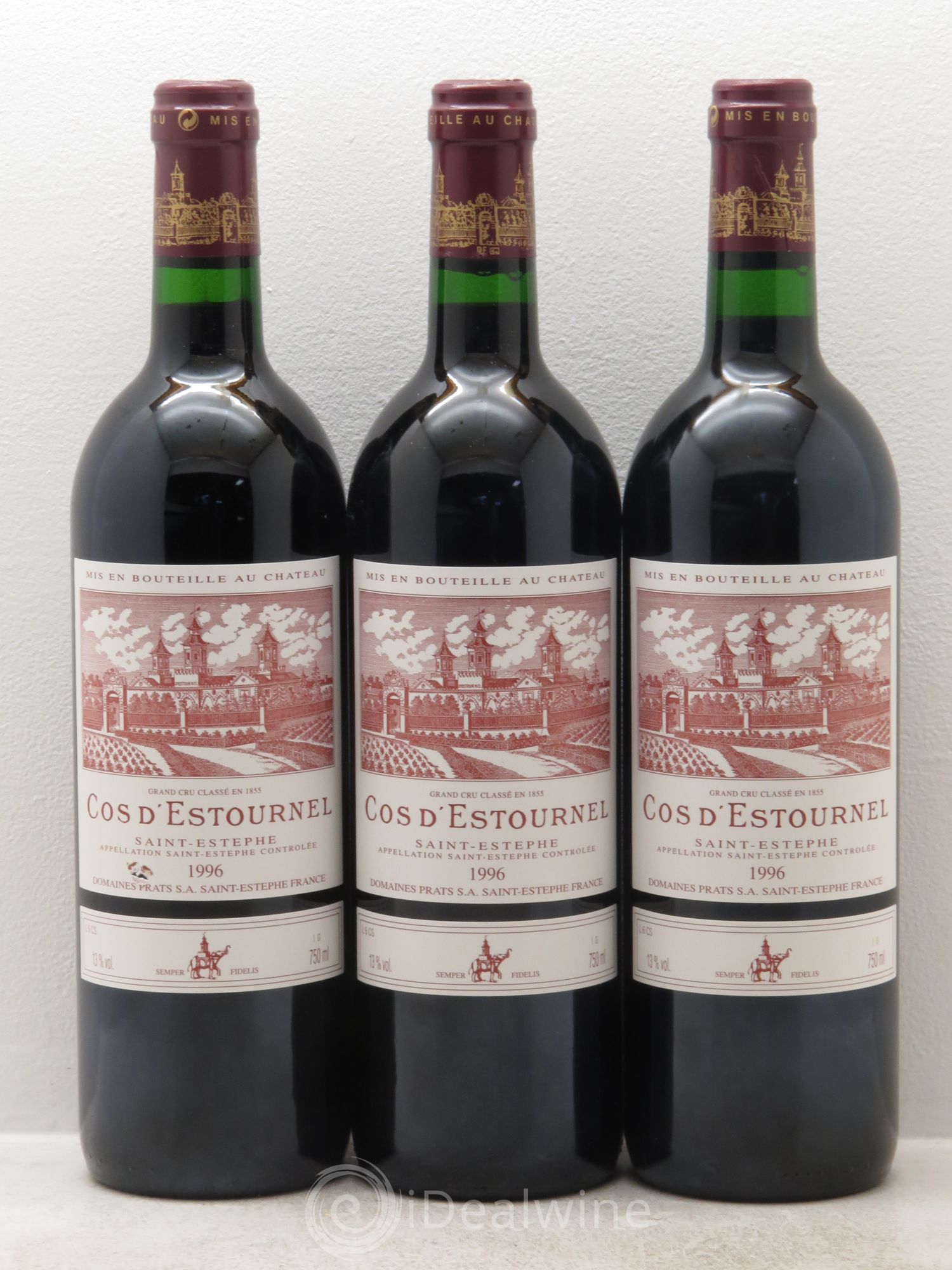 Cos d'Estournel 2ème Grand Cru Classé 1996 - Lot de 12 bouteilles - 3