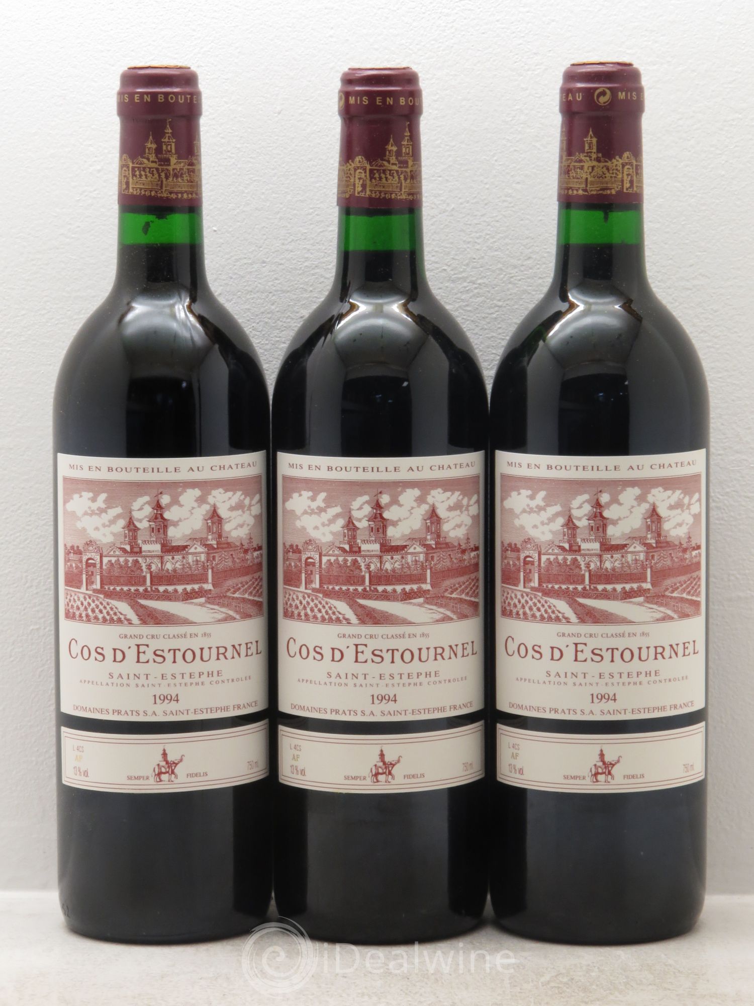 Cos d'Estournel 2ème Grand Cru Classé 1994 - Lot de 6 bouteilles - 1
