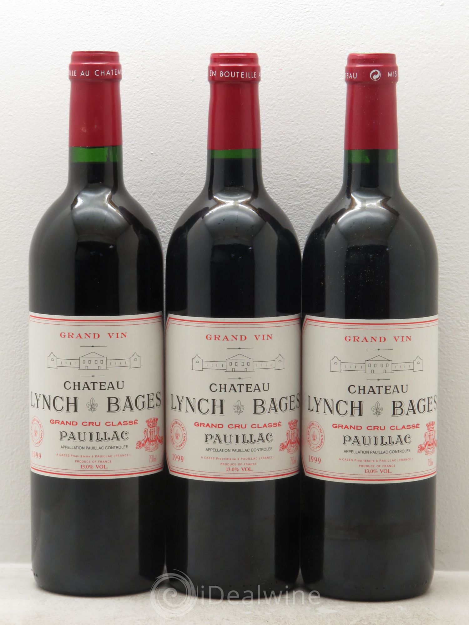 Château Lynch Bages 5ème Grand Cru Classé 1999 - Lot de 12 bouteilles - 2