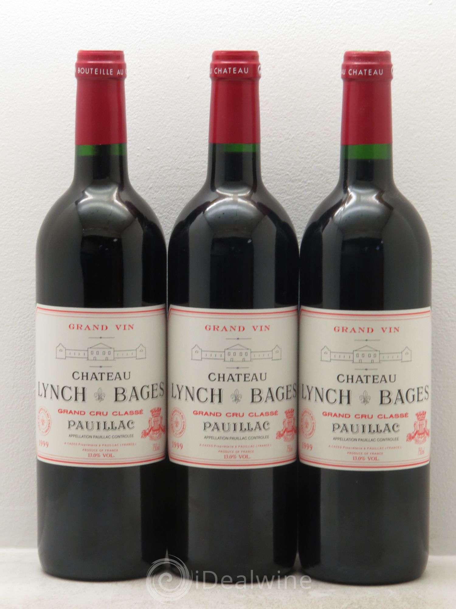 Château Lynch Bages 5ème Grand Cru Classé 1999 - Lot de 12 bouteilles - 4