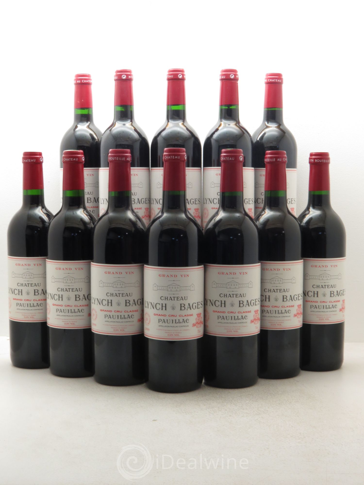 Château Lynch Bages 5ème Grand Cru Classé 1999 - Lot de 12 bouteilles - 0