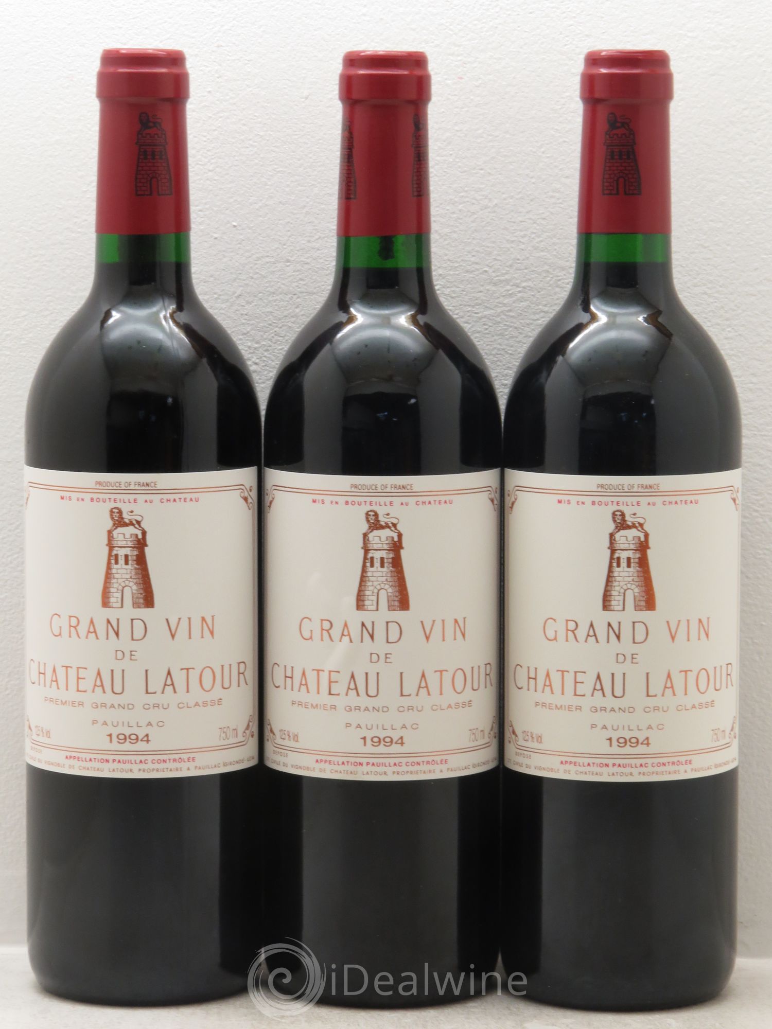 Château Latour 1er Grand Cru Classé 1994 - Lot de 12 bouteilles - 4