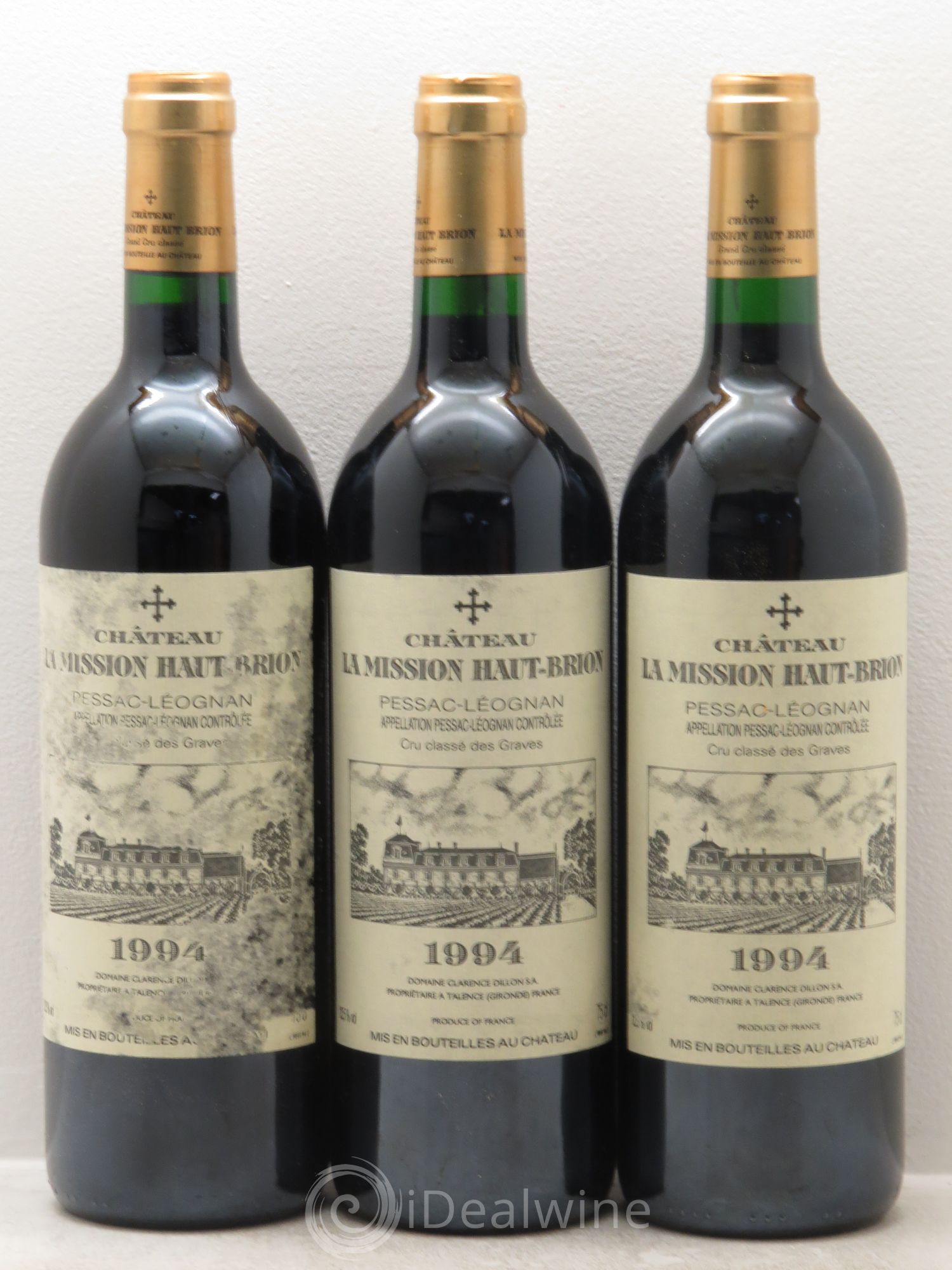 Château la Mission Haut-Brion Cru Classé de Graves 1994 - Lot de 12 bouteilles - 2