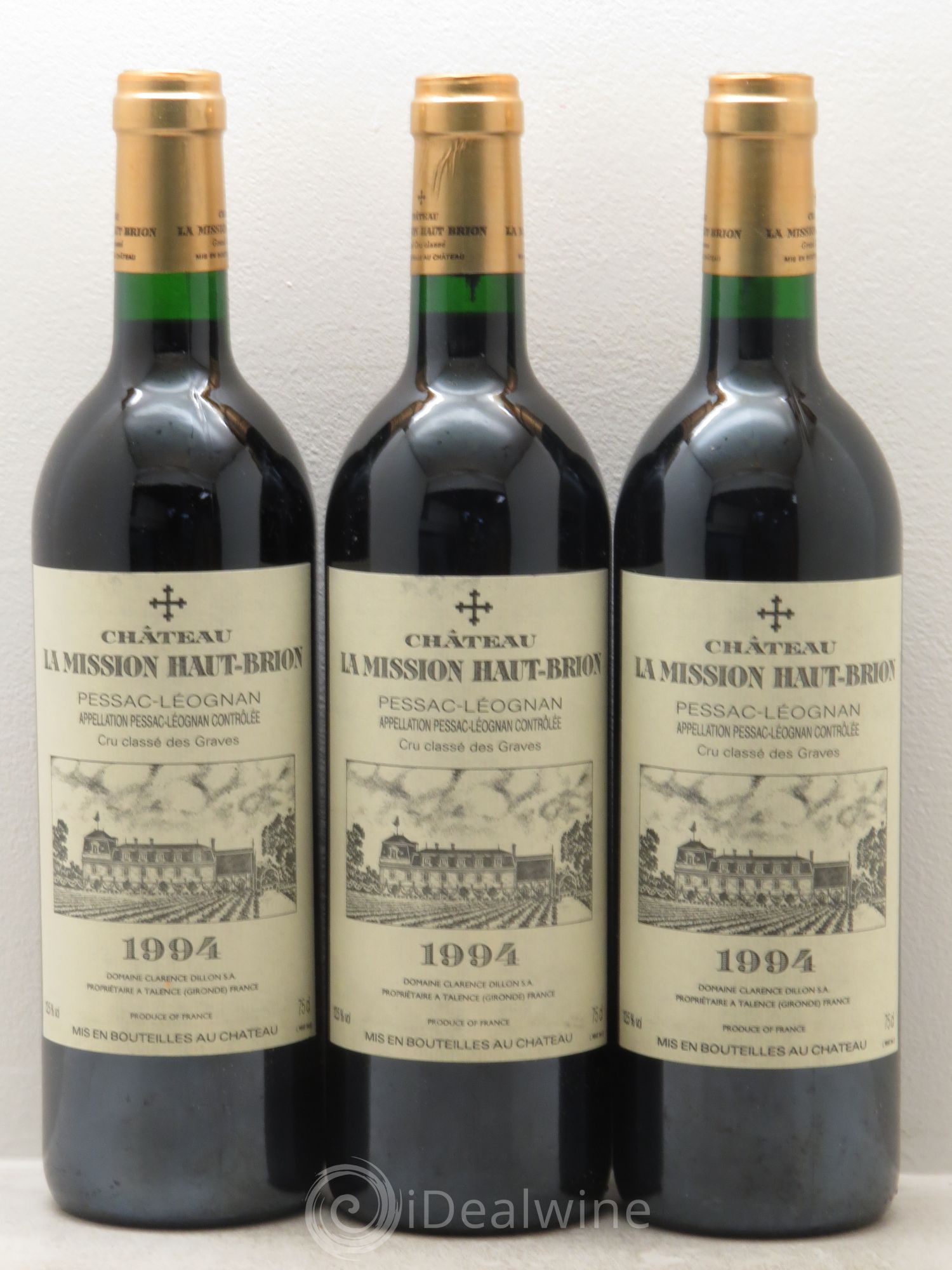 Château la Mission Haut-Brion Cru Classé de Graves 1994 - Lot de 12 bouteilles - 3