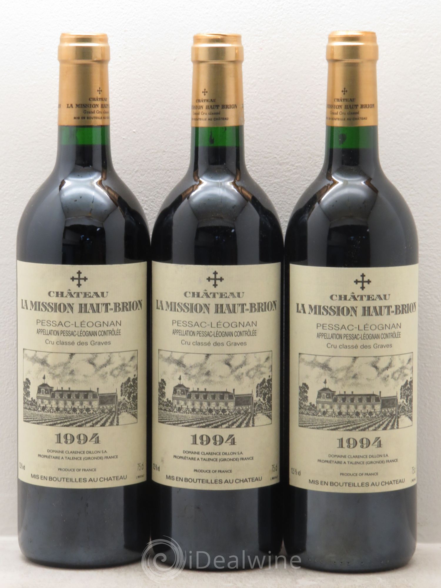 Château la Mission Haut-Brion Cru Classé de Graves 1994 - Lot de 12 bouteilles - 4