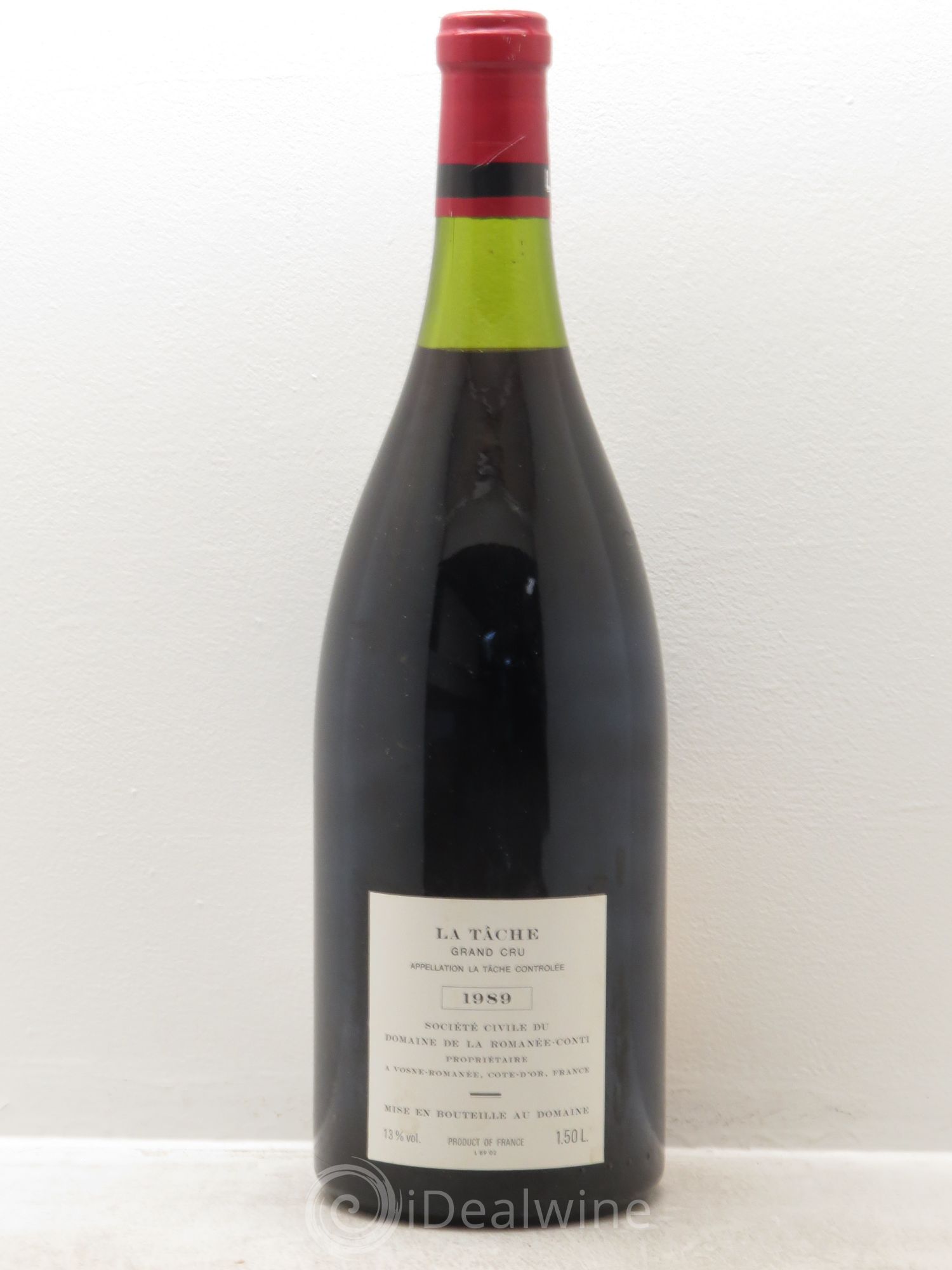 La Tâche Grand Cru Domaine de la Romanée-Conti 1989 - Lot de 1 magnum - 1